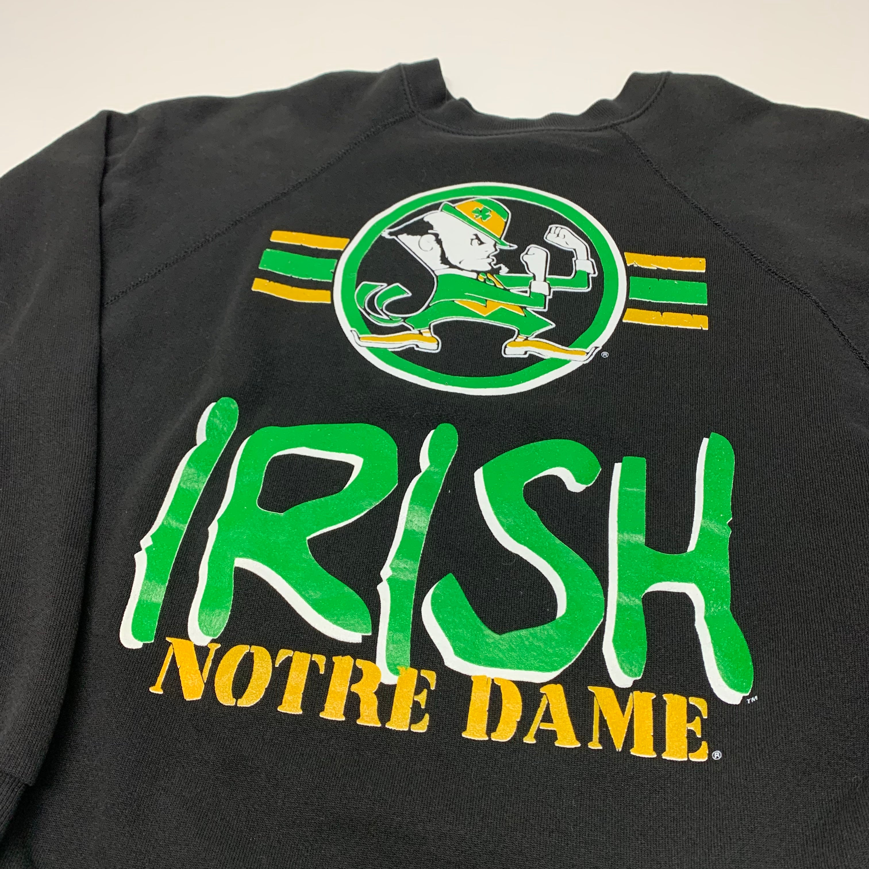 Vintage Irish Notre Dame Crewneck L