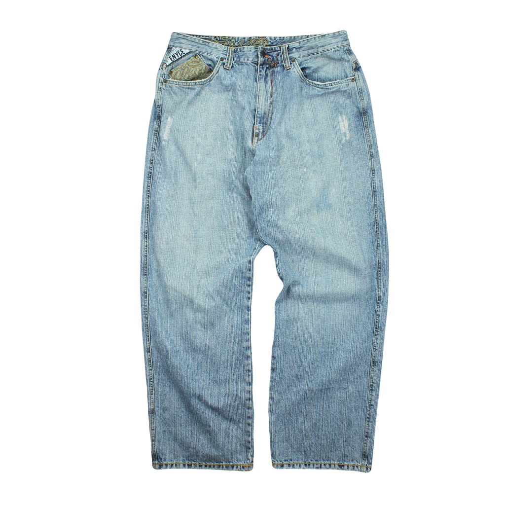 Y2K Enyce Baggy Light Wash Denim 36