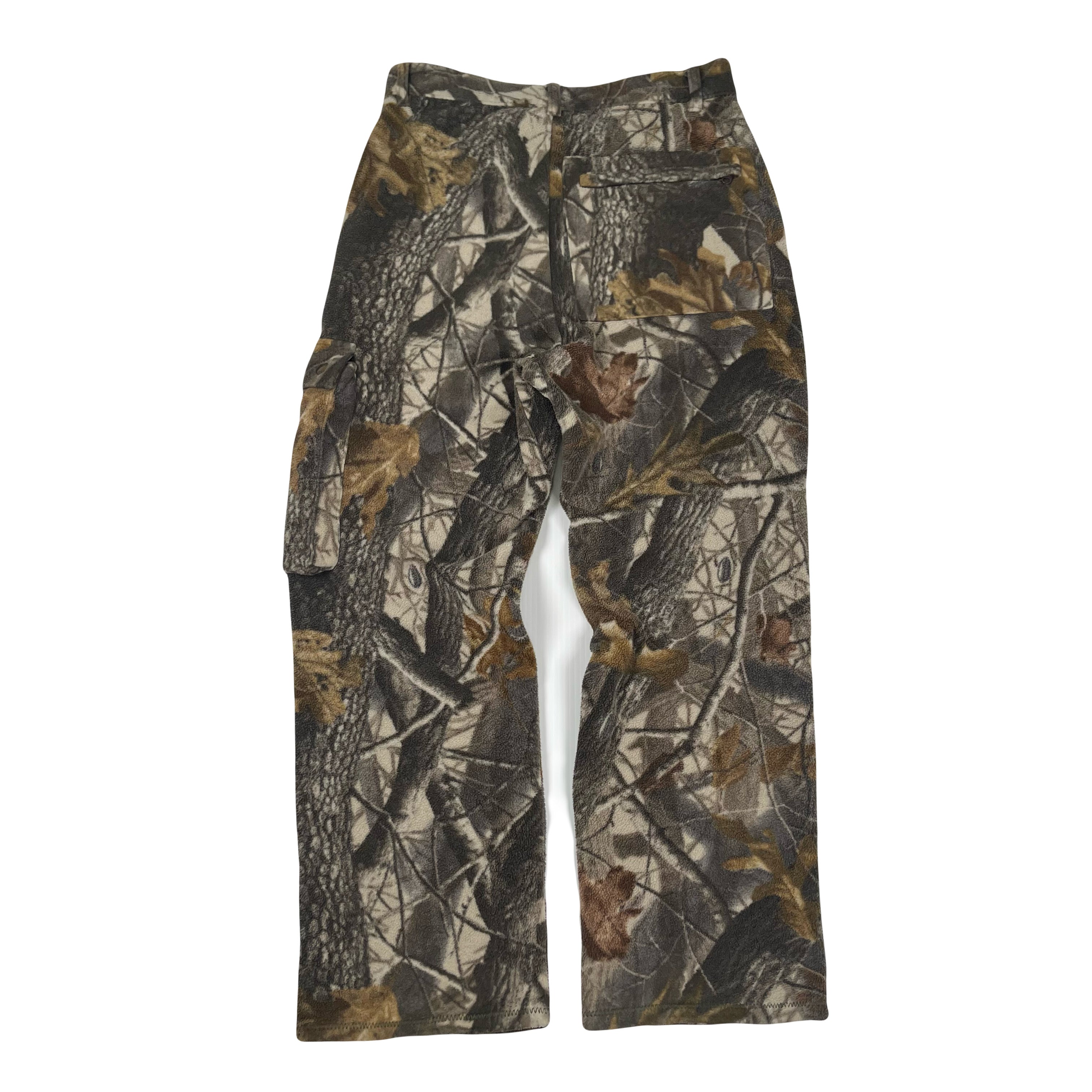Cabela's Realtree Camouflage Fleece Cargo Pants 32