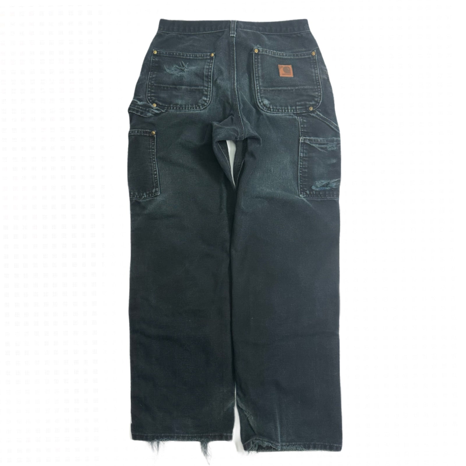 Vintage Carhartt Faded Double Knee Denim 28x28.5