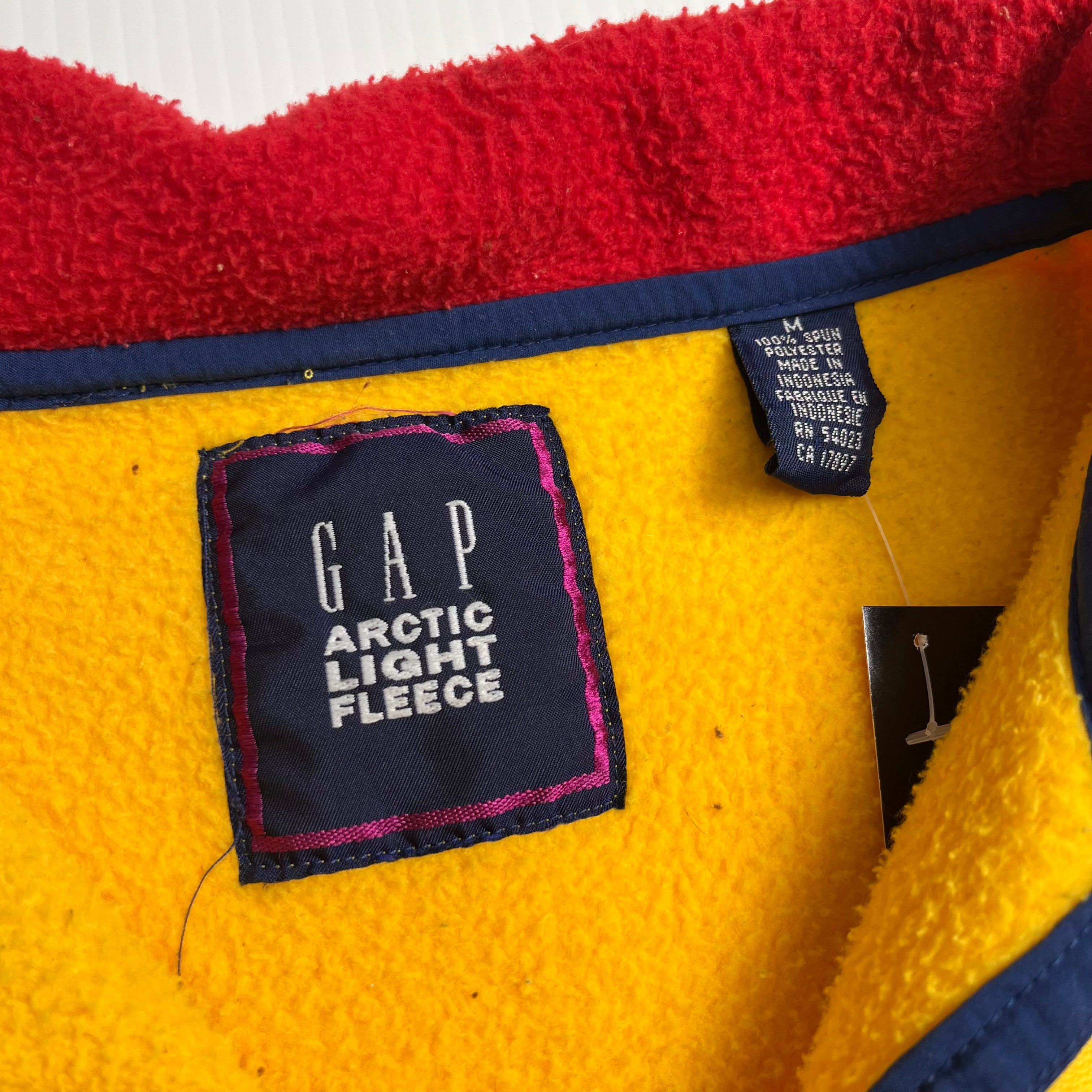 Vintage GAP Arctic Light Fleece Jacket M