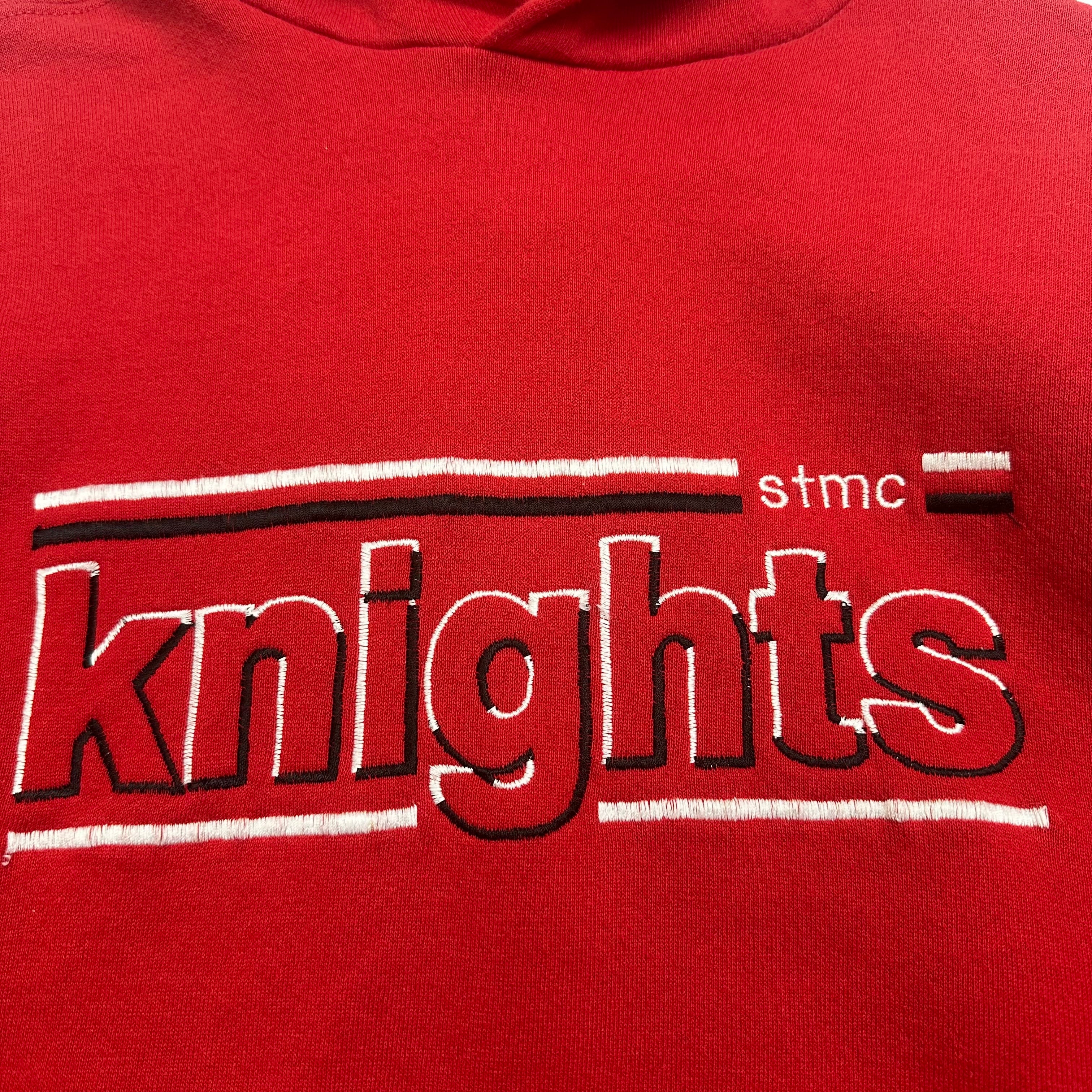 Vintage Russell Athletic STMC Knights Hoodie L