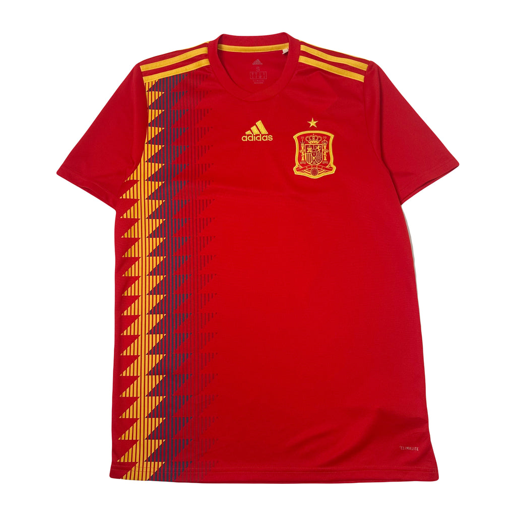 2018 Adidas Spain Home Kit S