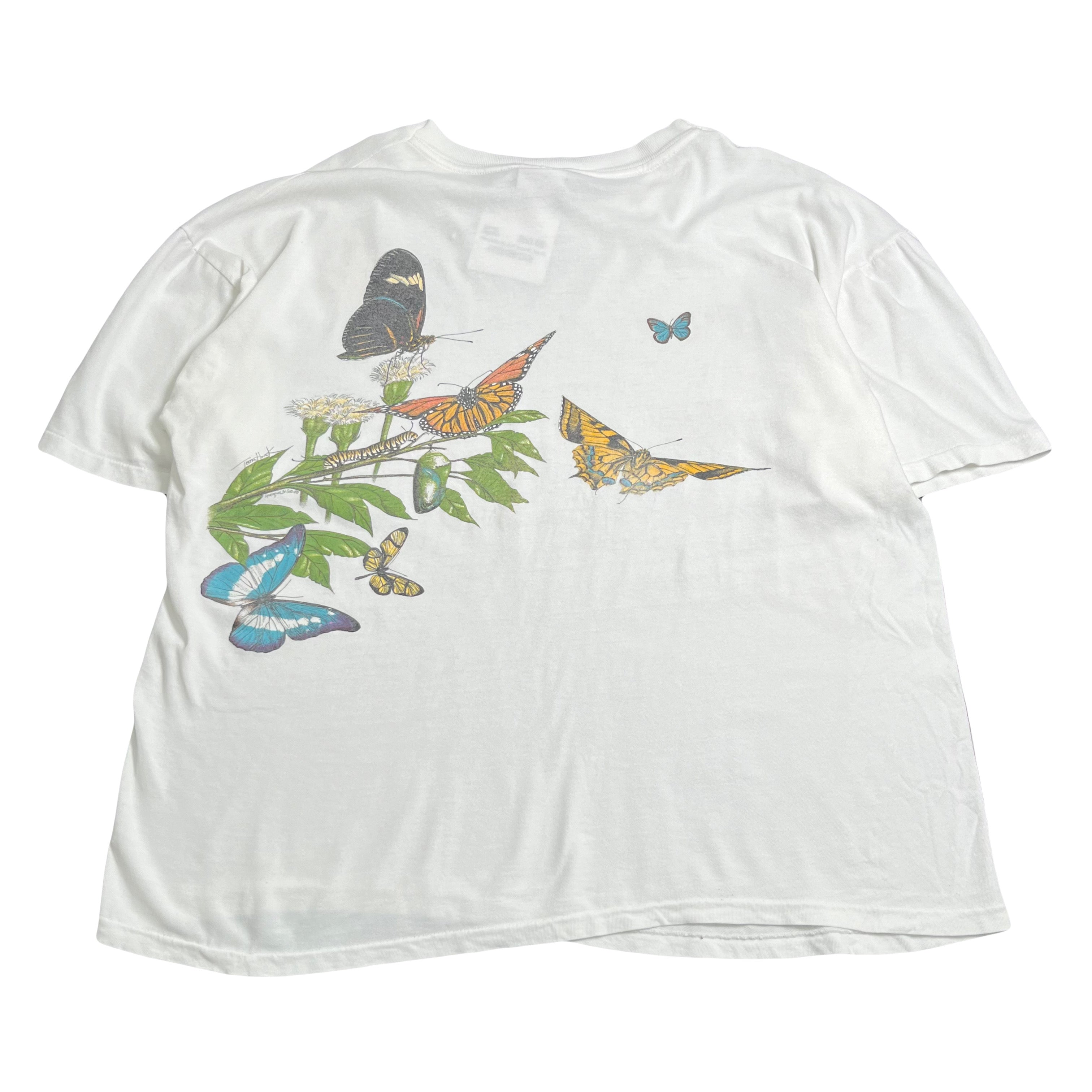 90s Okanagan Butterfly World AOP Tee XL