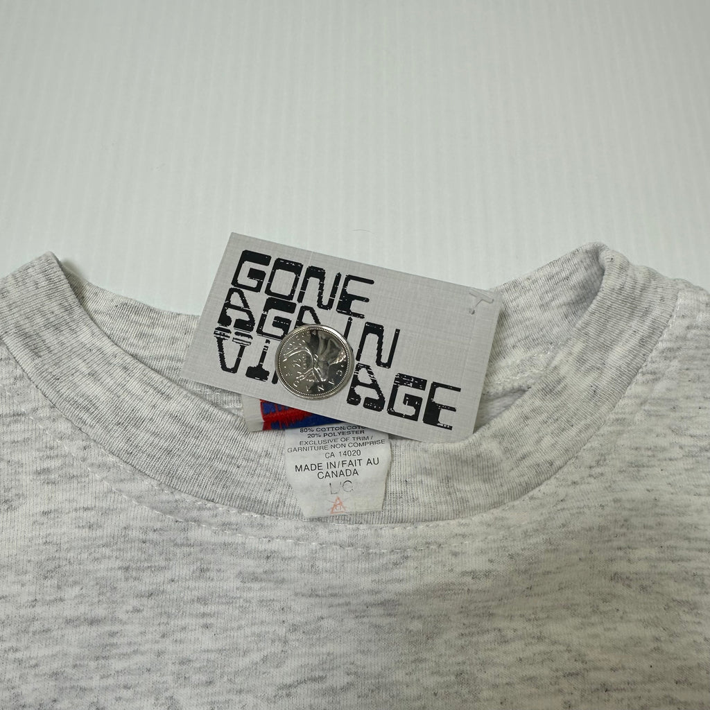 90s Catholic Central Graphic Crewneck L