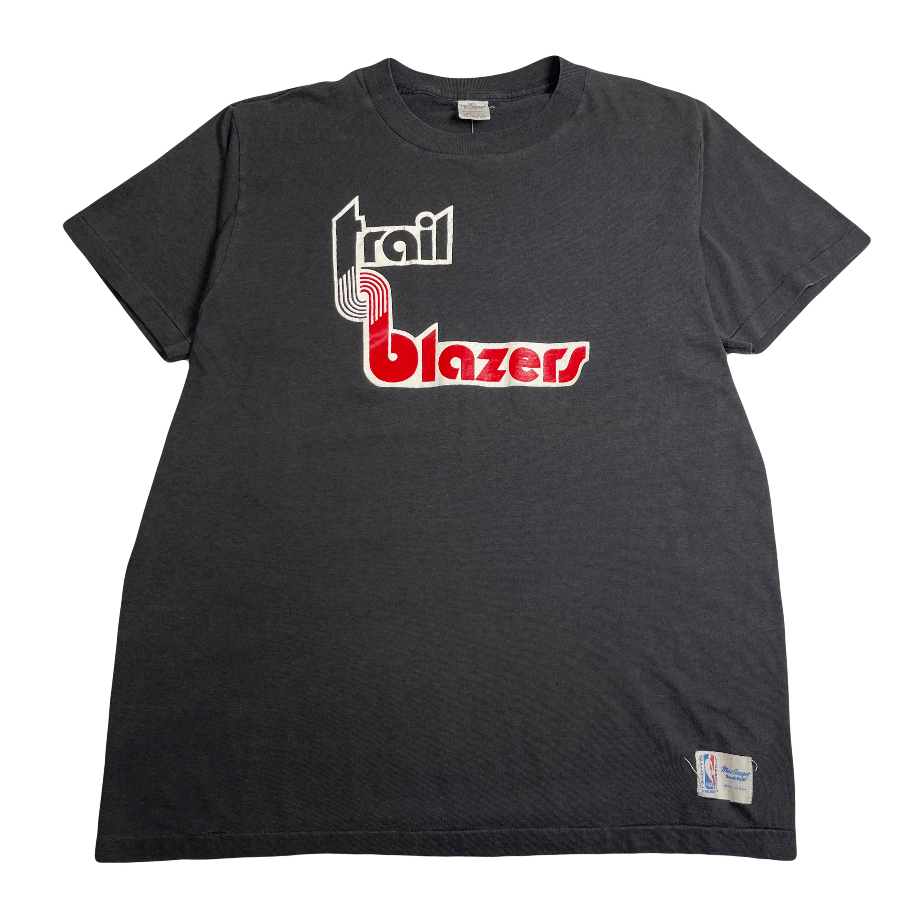 80s Portland Trailblazers NBA Graphic Tee XL