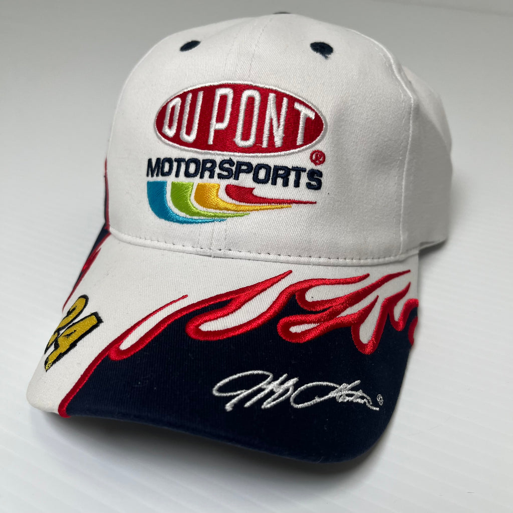 Chase Authentics NASCAR Du Pont Flames Velcro Hat