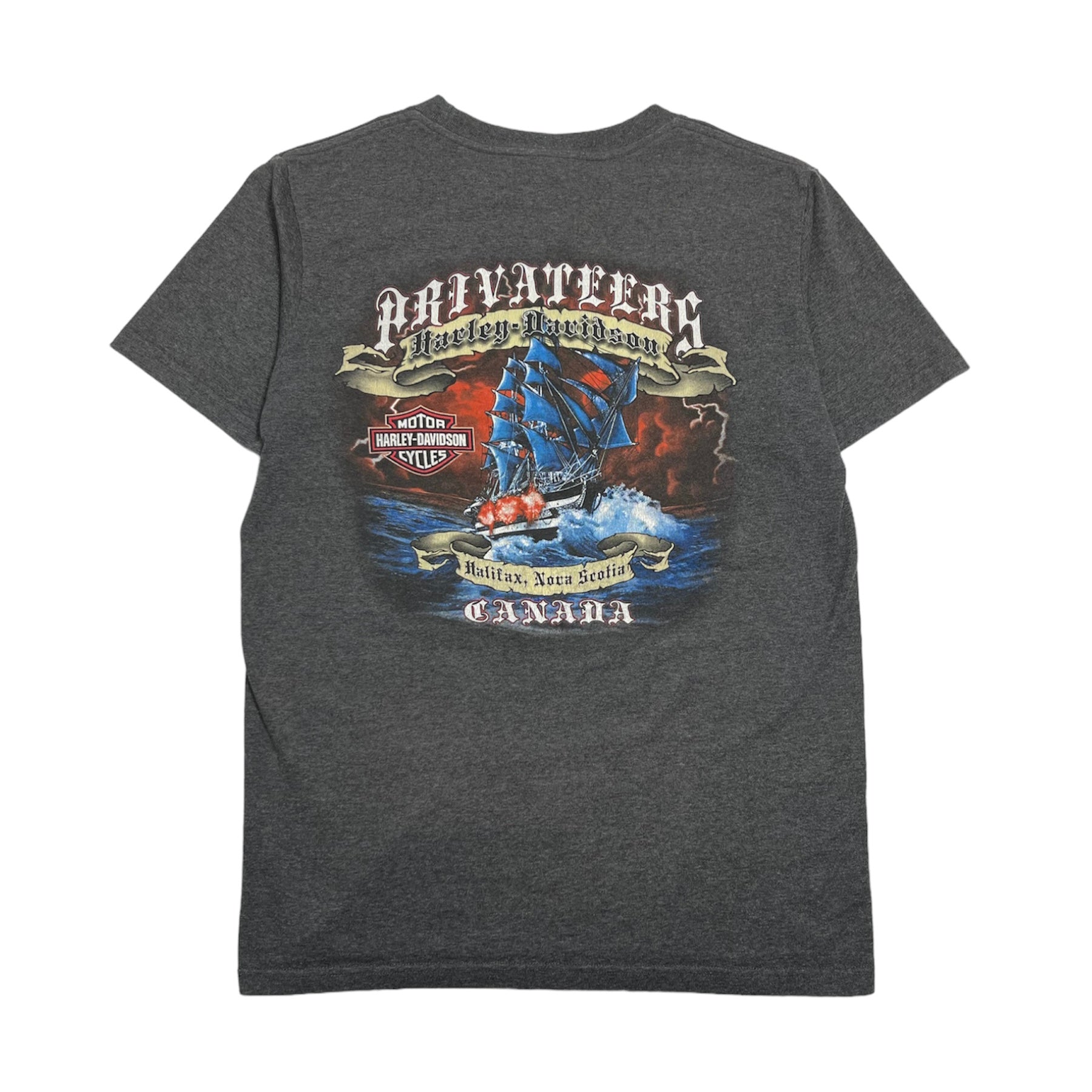 Harley Davidson Privateers Halifax Tee M