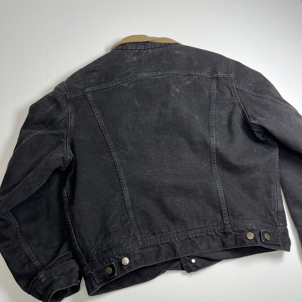 Vintage Stormrider Mustang Blanket Lined Denim Jacket M