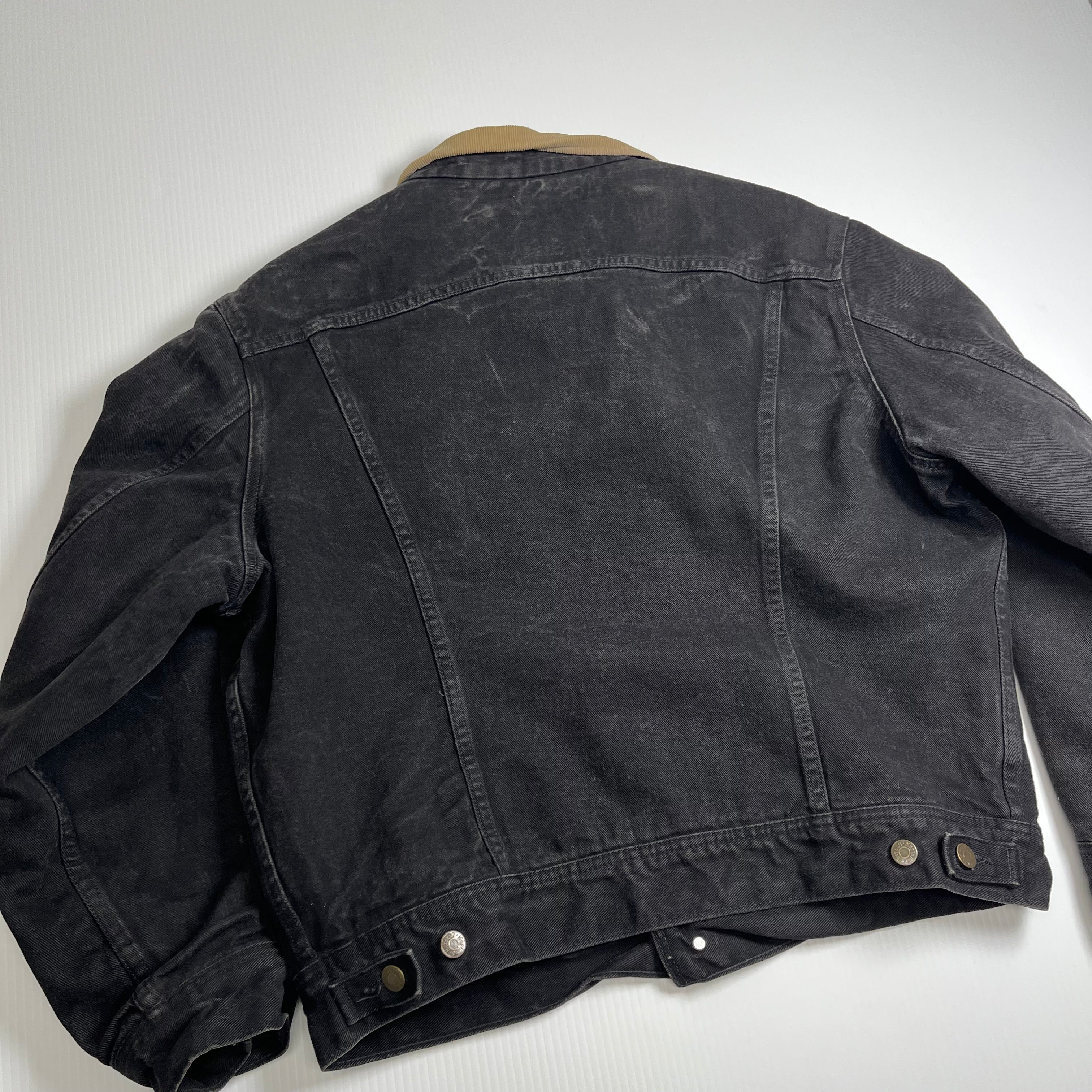 Vintage Stormrider Mustang Blanket Lined Denim Jacket M