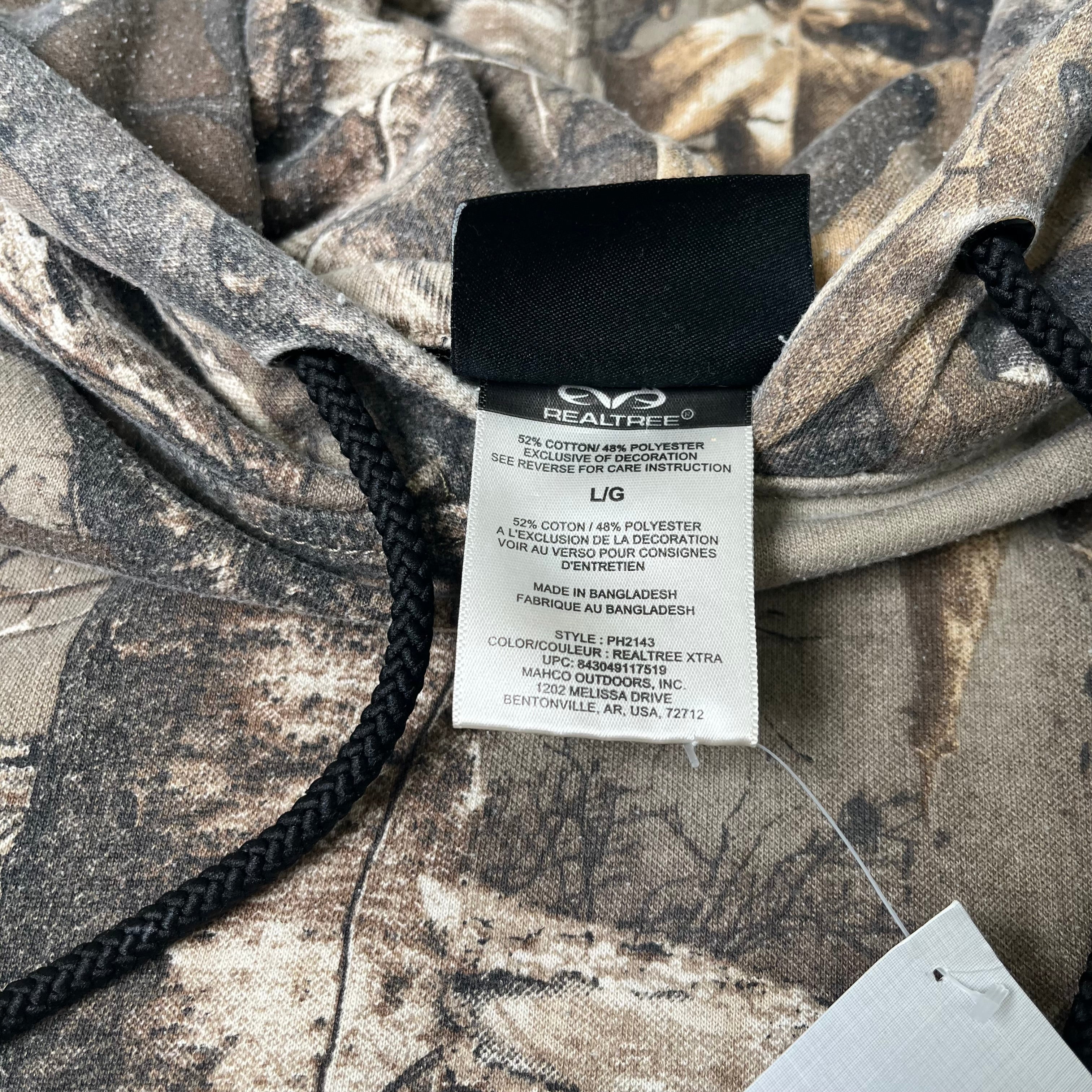 Real Tree Camo Hoodie L