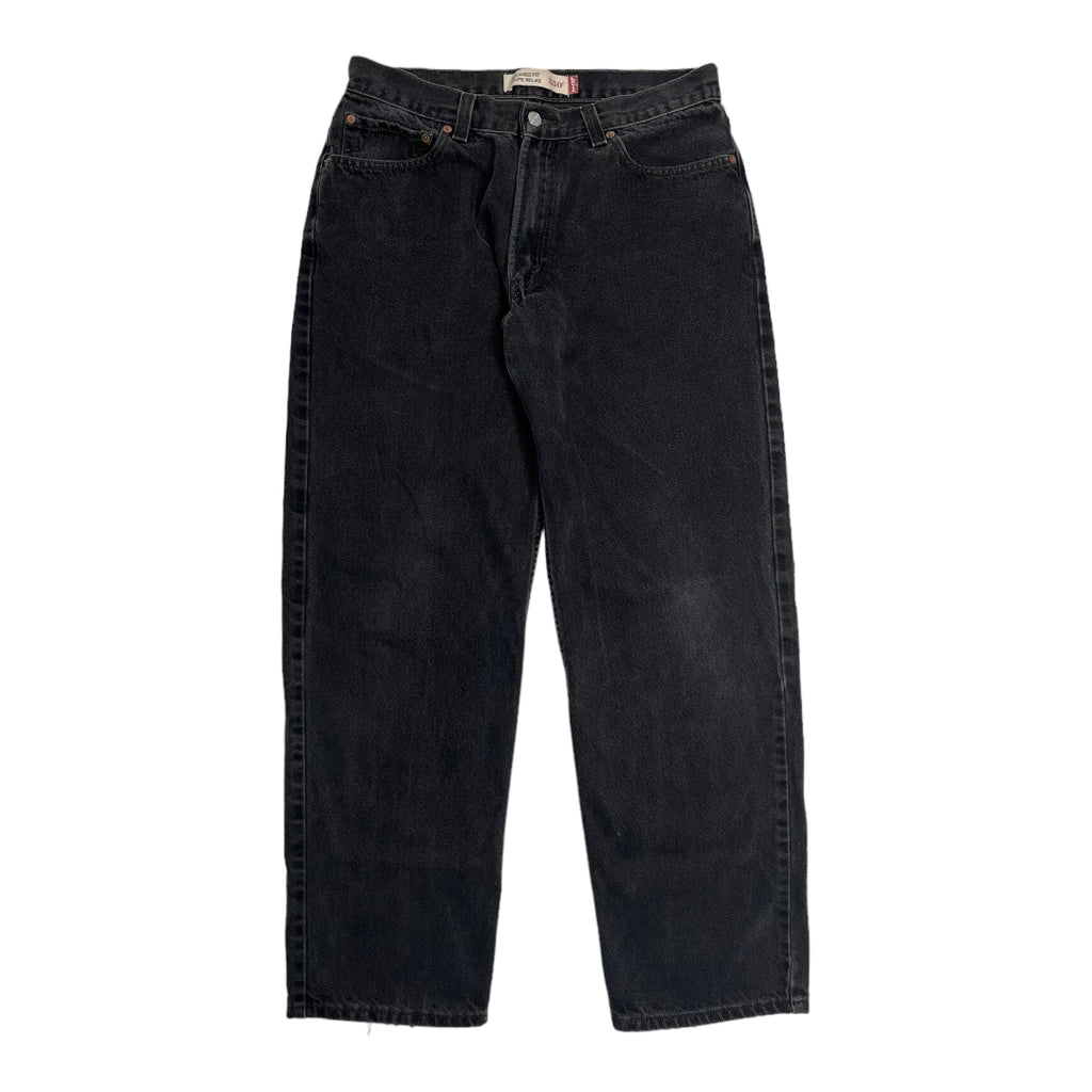 Levi's 550 Relaxed Black Denim 33
