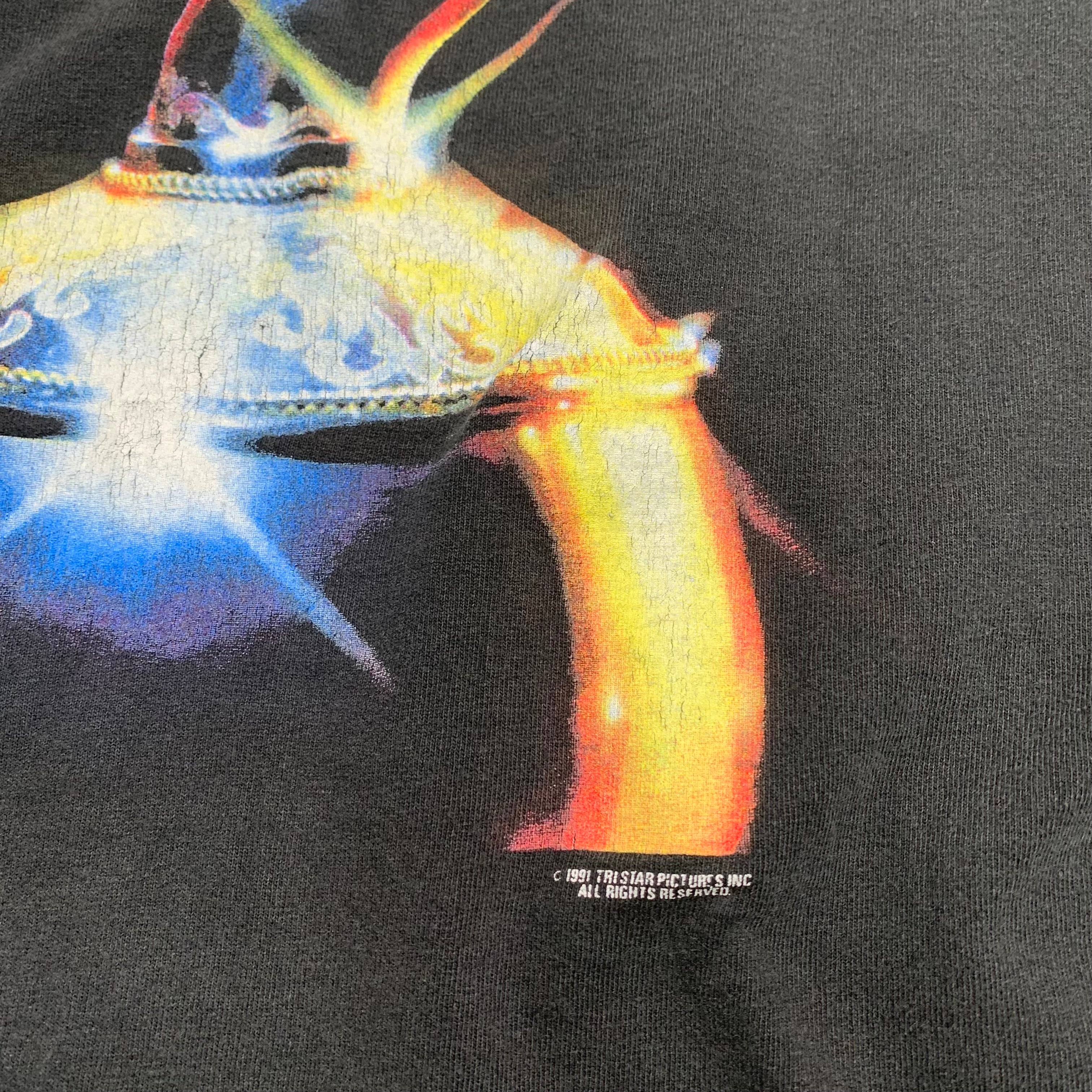 1991 Hook Distressed Movie Tee L