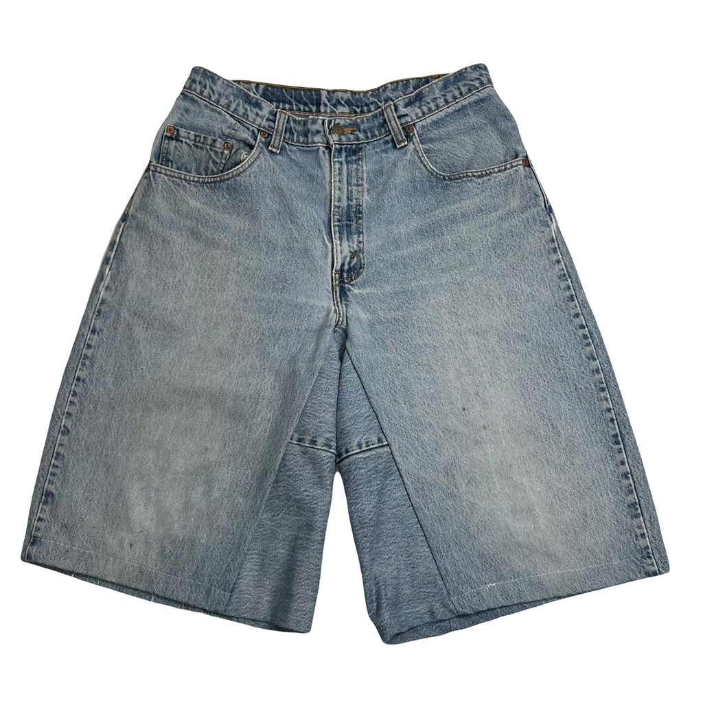 Vintage Levi's Custom Rework Baggy Denim Shorts 34