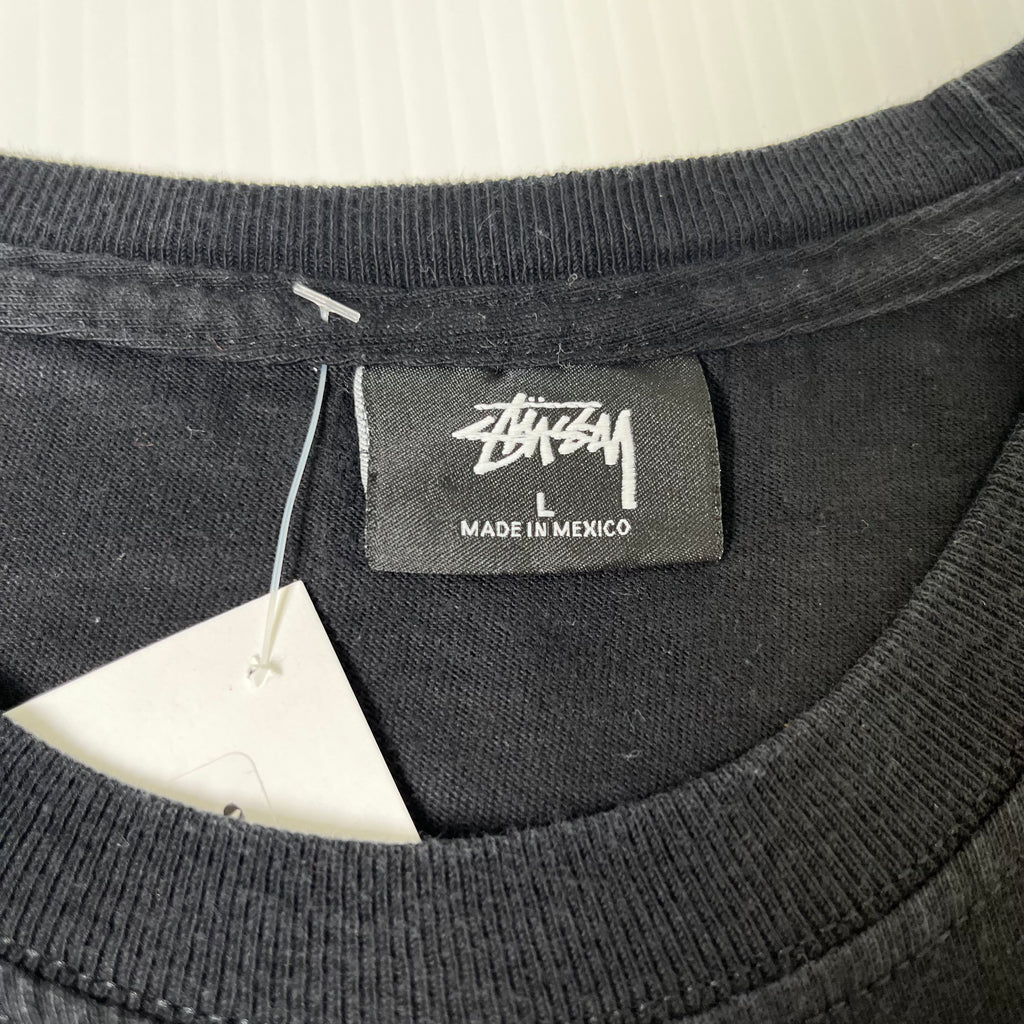 Stussy 80 20 Collegiate Text Tee L