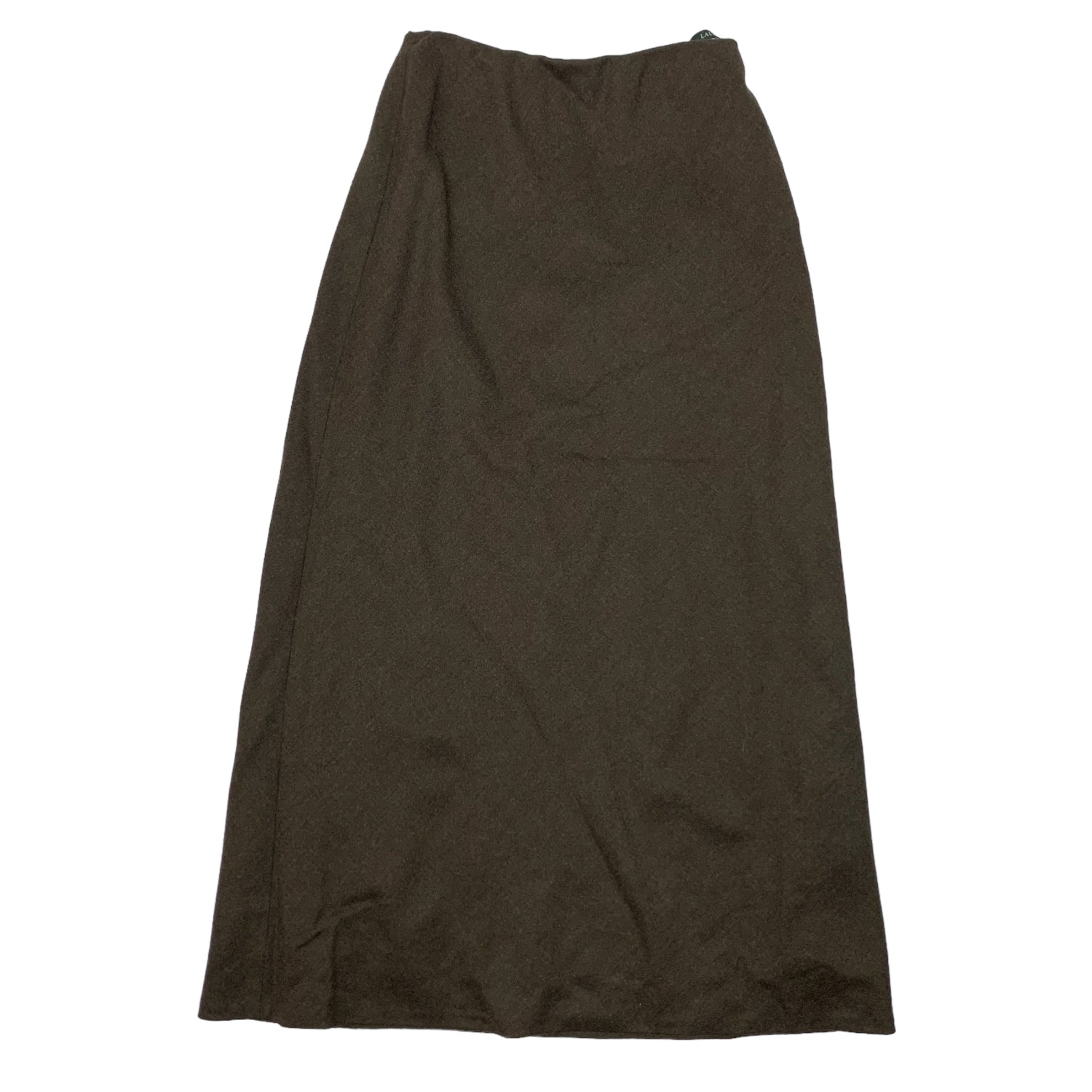 Woolmark Brown Maxi Skirt 28W