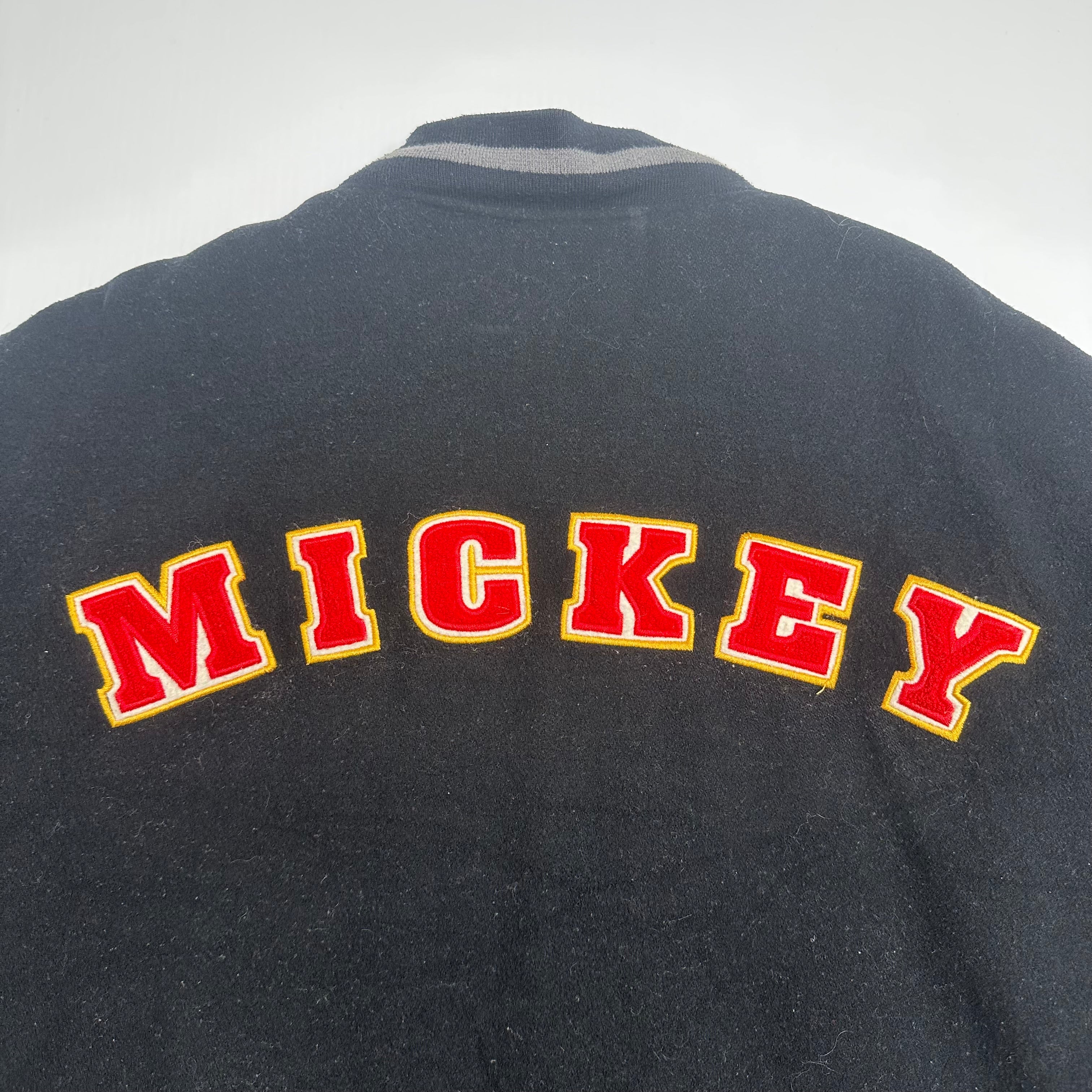 Vintage Disney Mickey Mouse Varsity Jacket XL