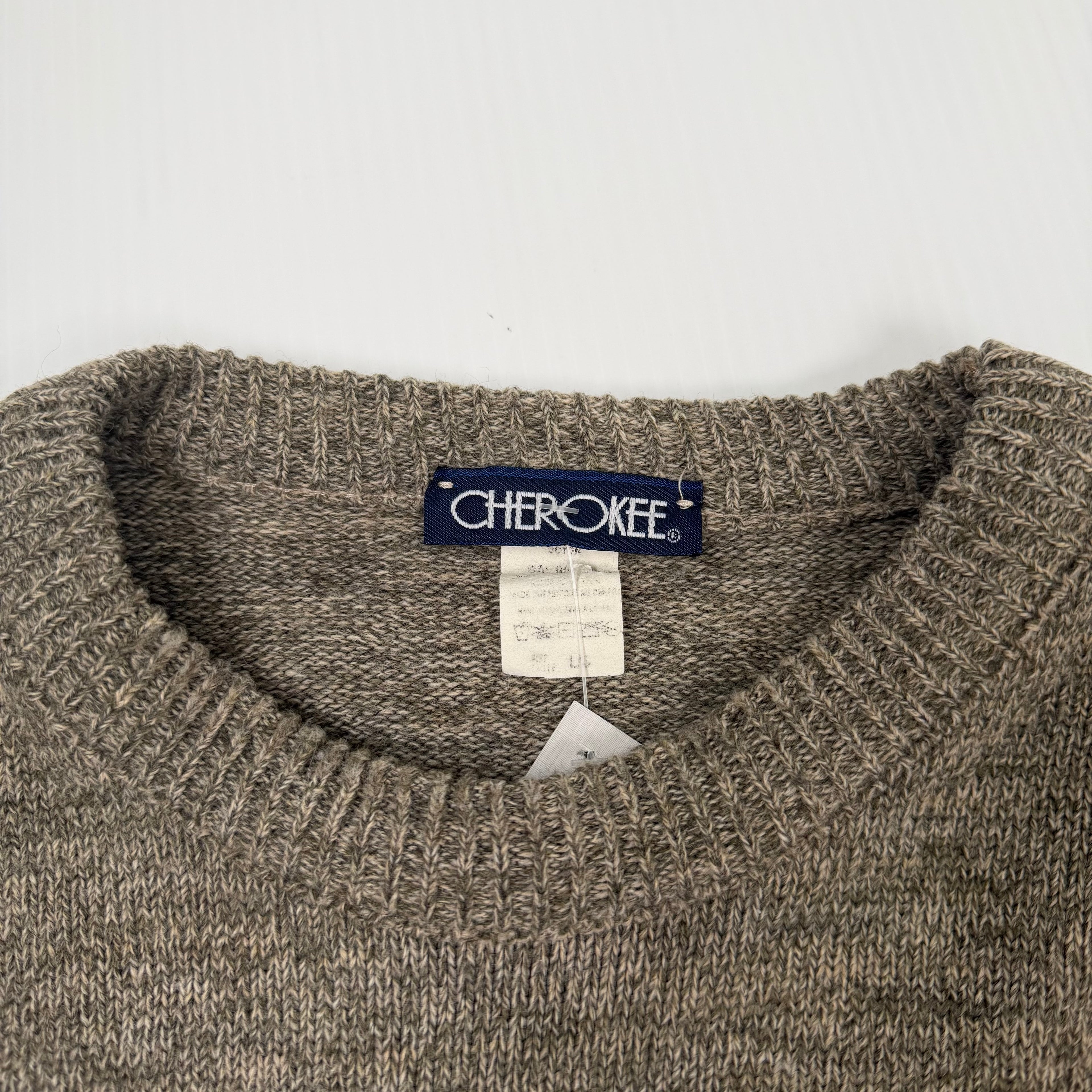 Vintage Cherokee Pattern Knit Sweater L
