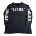 Y2K Suriel Leviticus Wings Graphic Longsleeve Shirt XL