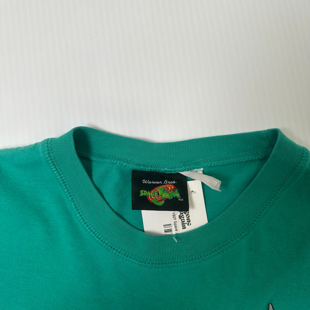 1996 Space Jam Mini Graphic Pocket Tee M
