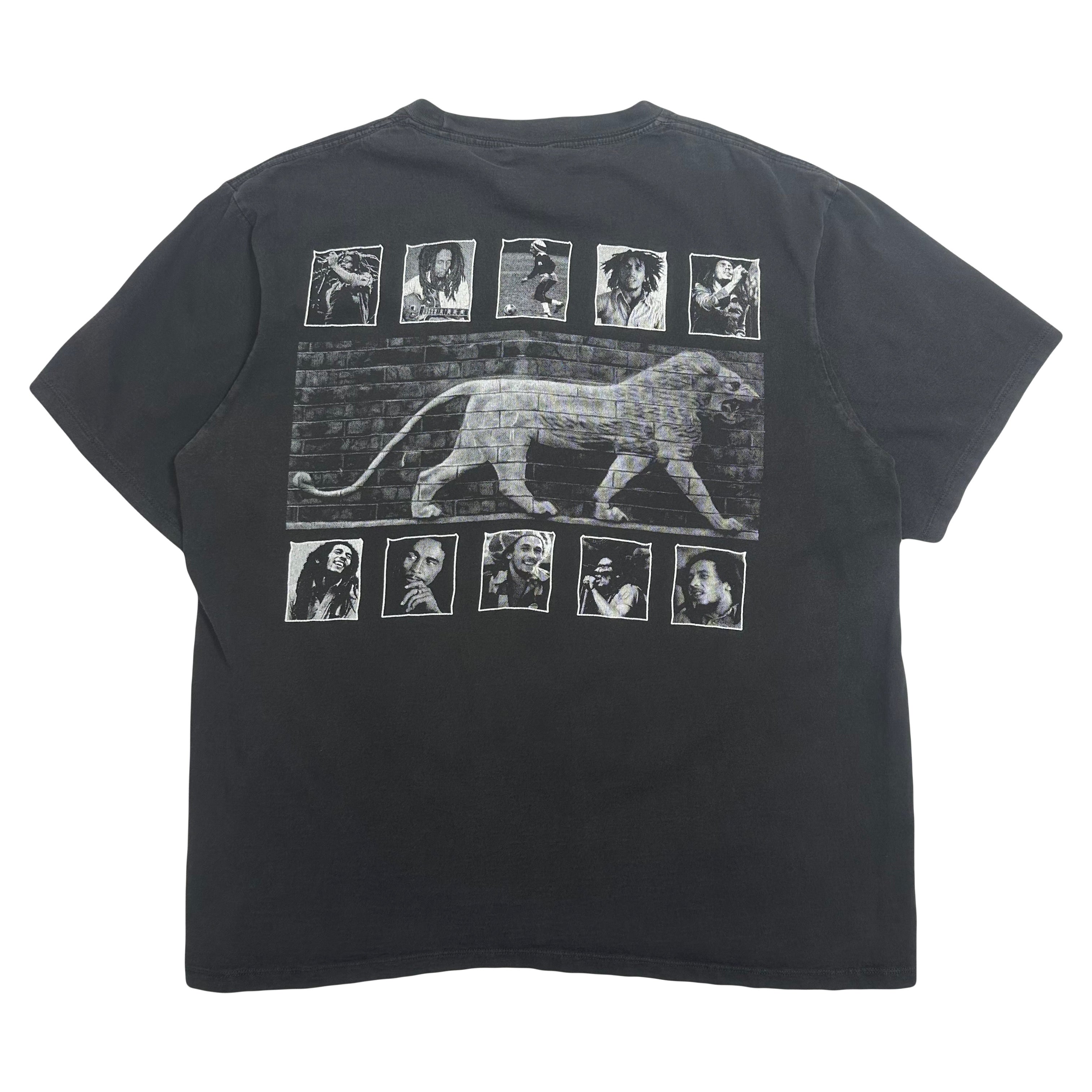 Vintage Bob Marley Lion Graphic Tee XL