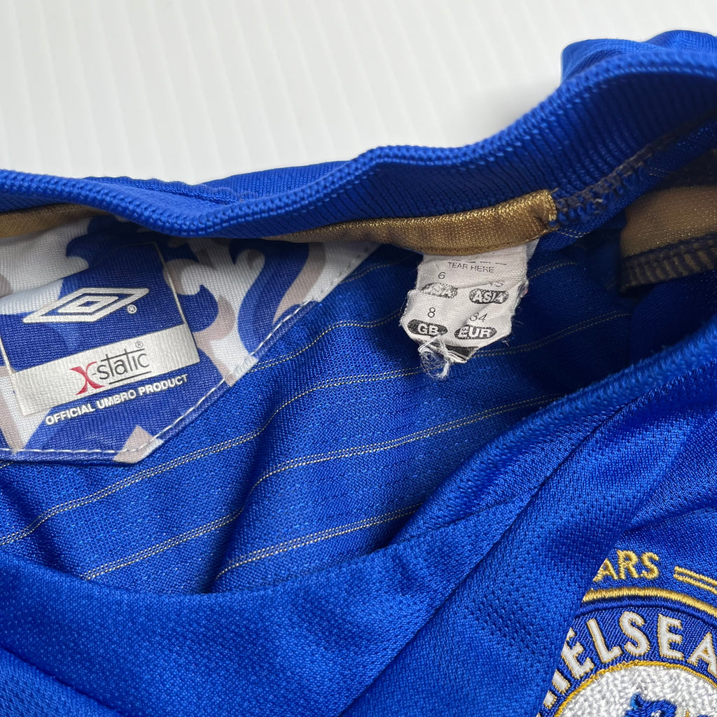2005-06 Umbro Chelsea FC Home Kit Women's XS