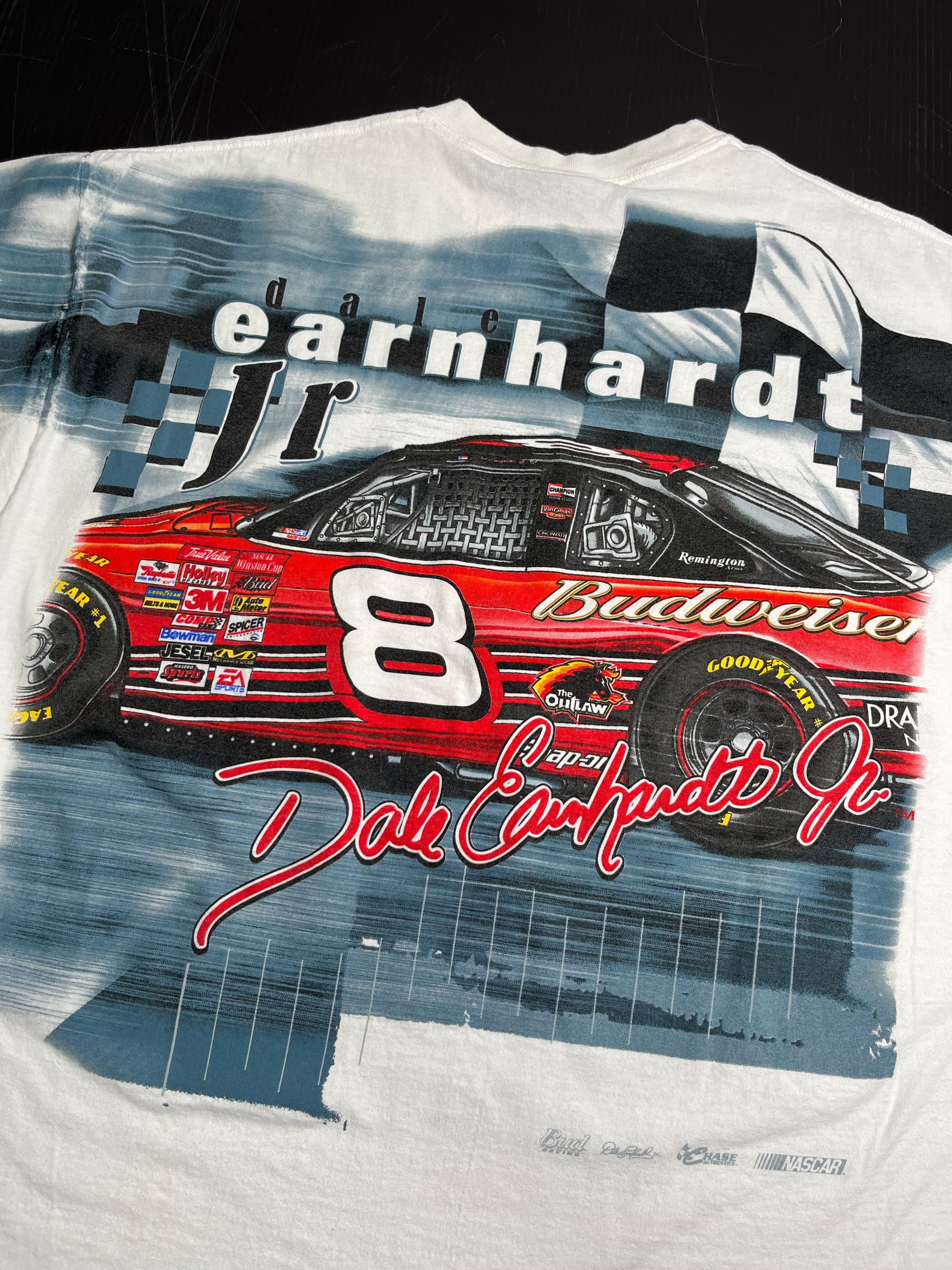 Vintage Dale Earnhardt Jr. AOP NASCAR Tee XL