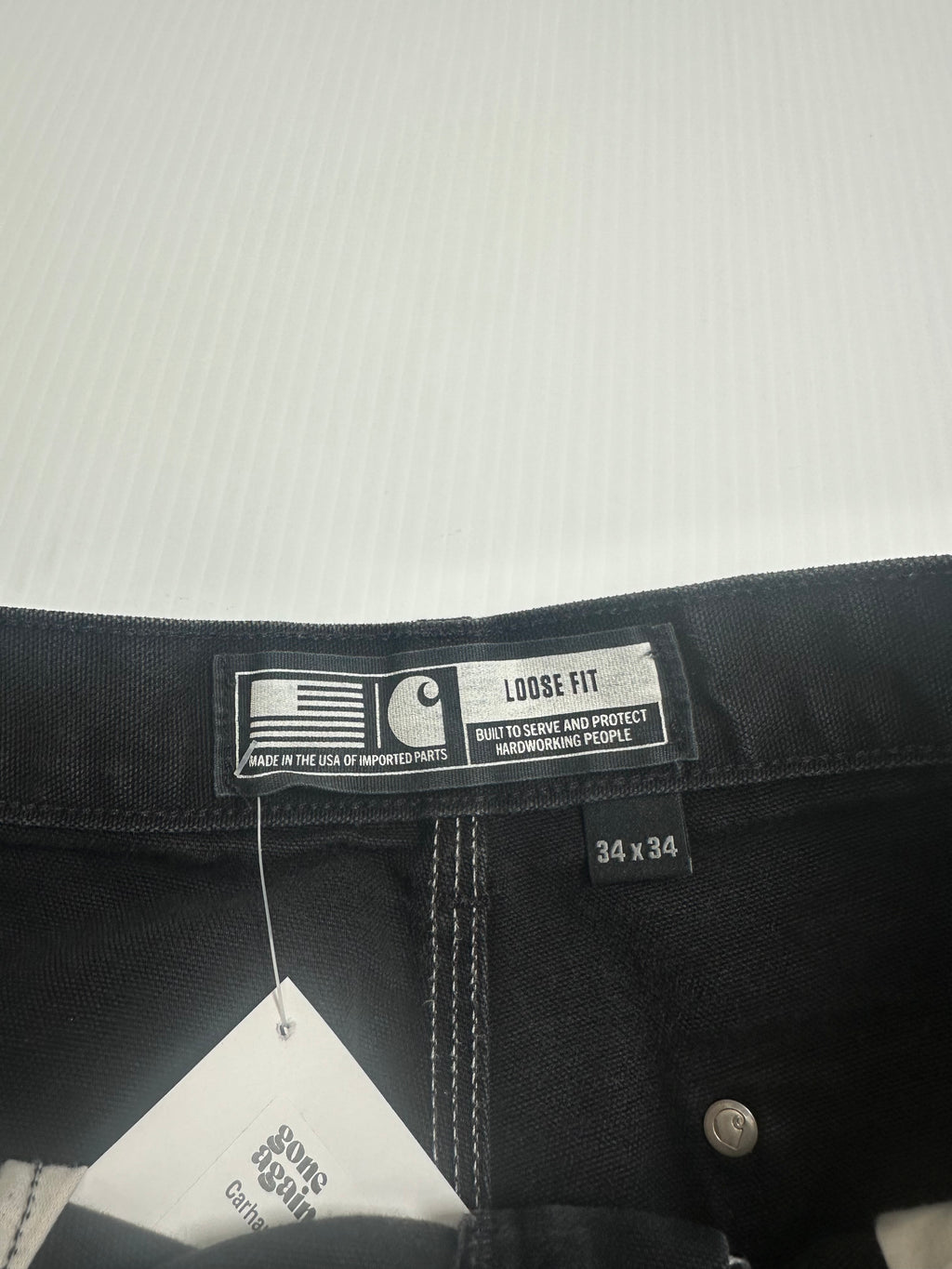 Carhartt Loose Fit Double Knee Carpenter Denim 34