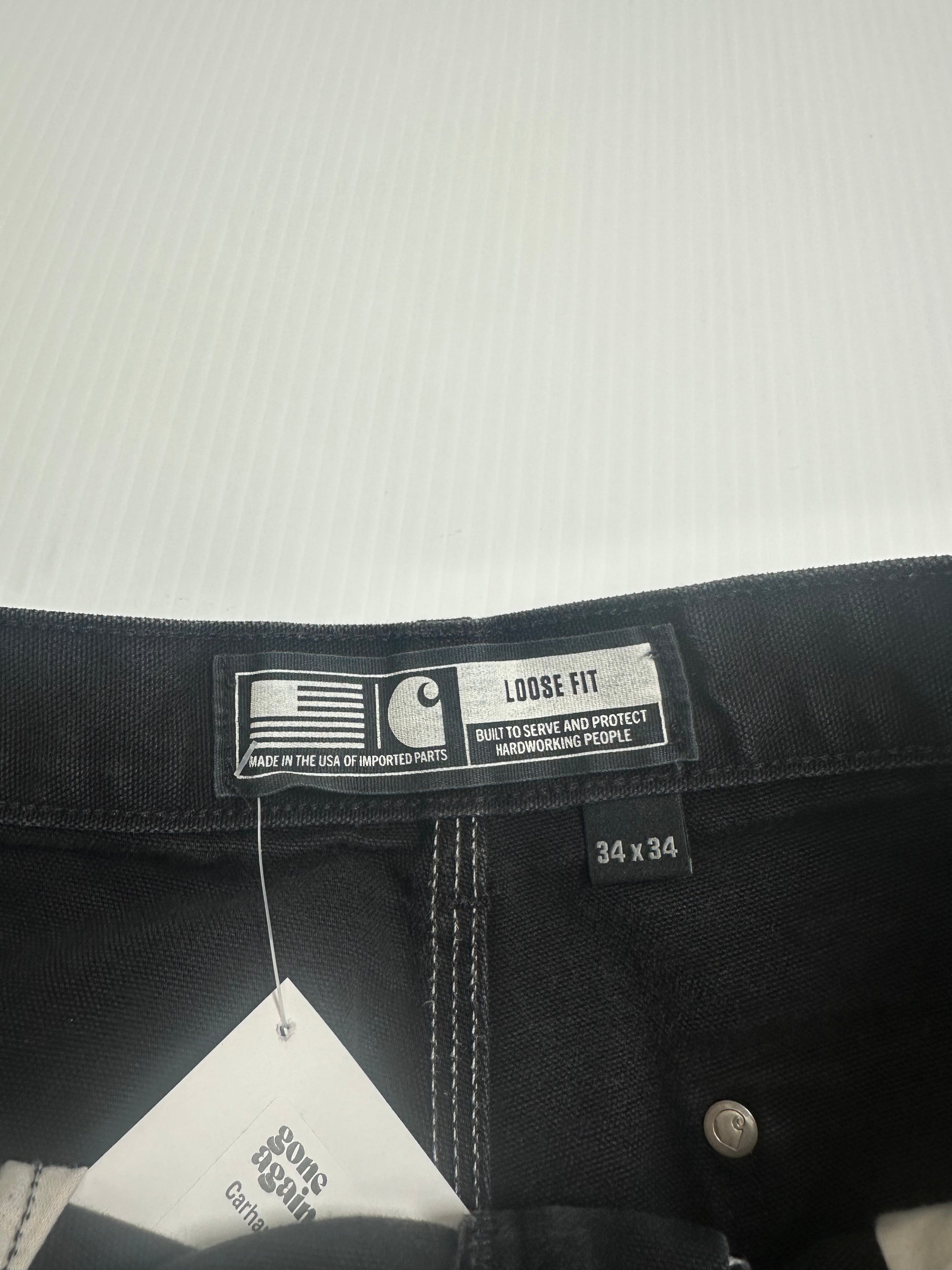 Carhartt Loose Fit Double Knee Carpenter Denim 34