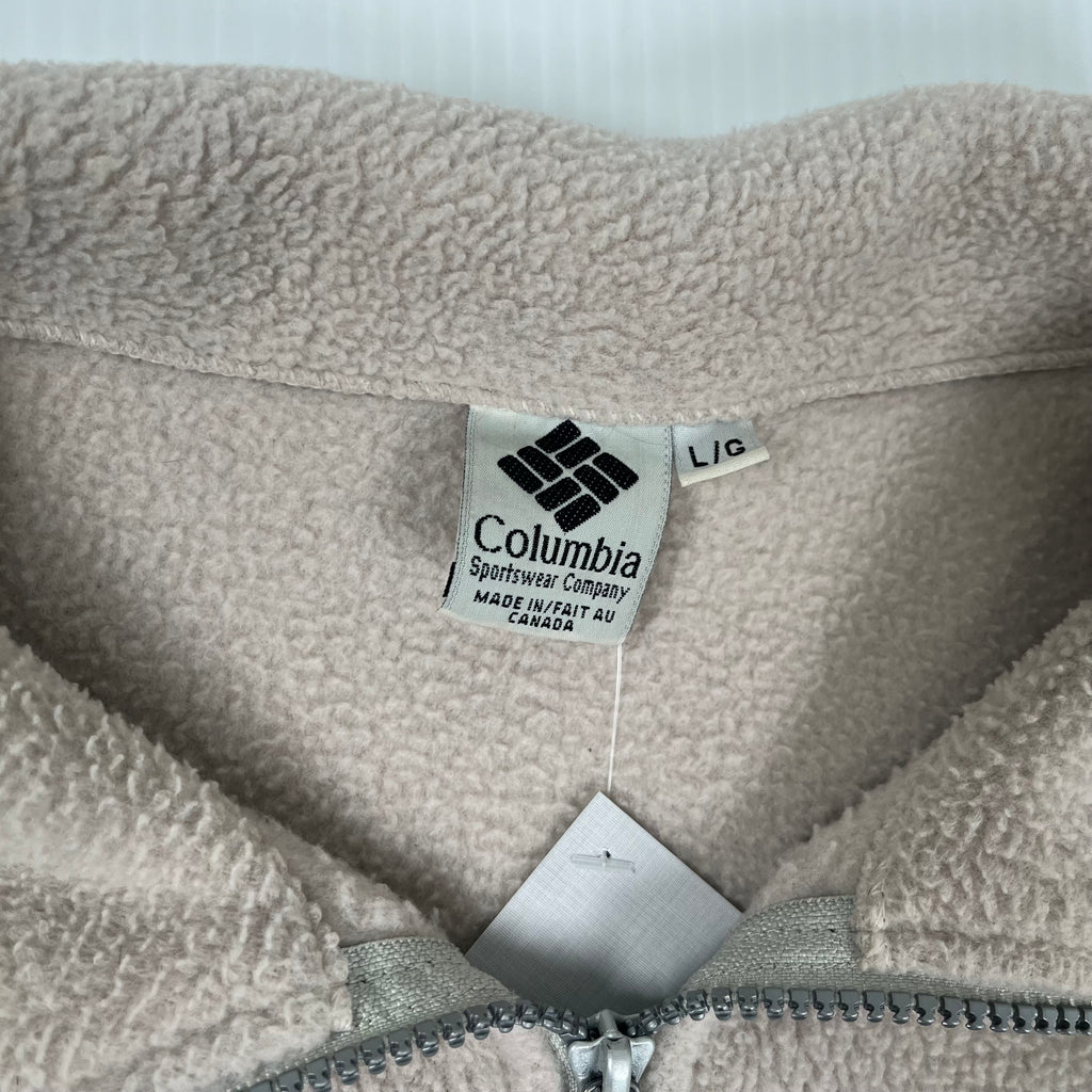 Vintage Columbia Challenge 1/4 Zip Fleece L