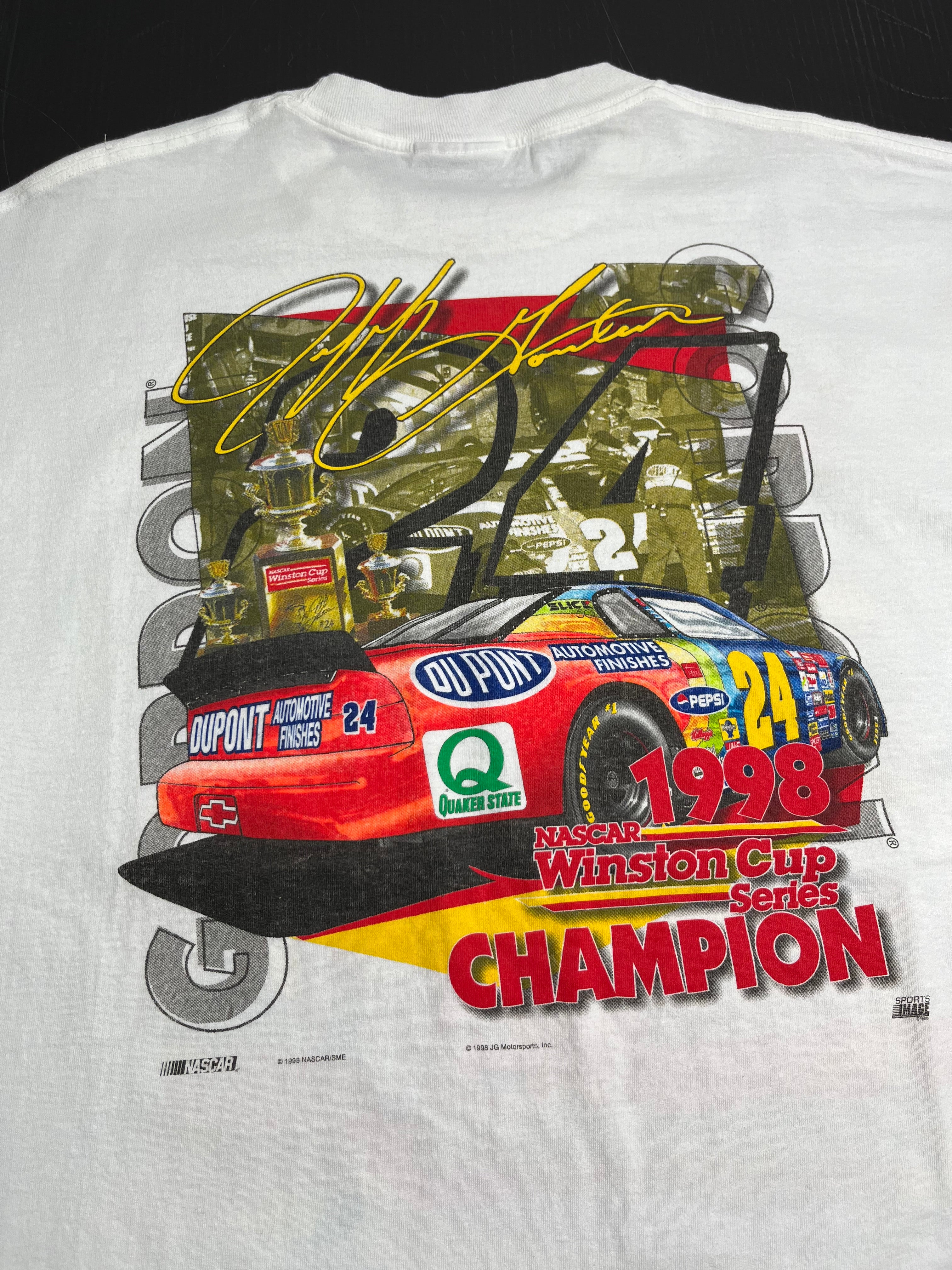 1998 Jeff Gordon Winston Cup Champ NASCAR Tee XXL