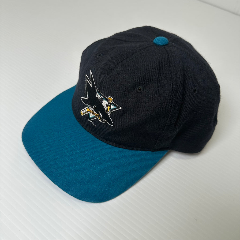Vintage Starter San Jose Sharks NHL Wool Snapback Hat