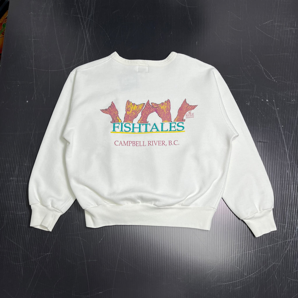 Vintage Fish Heads Campbell River Crewneck S