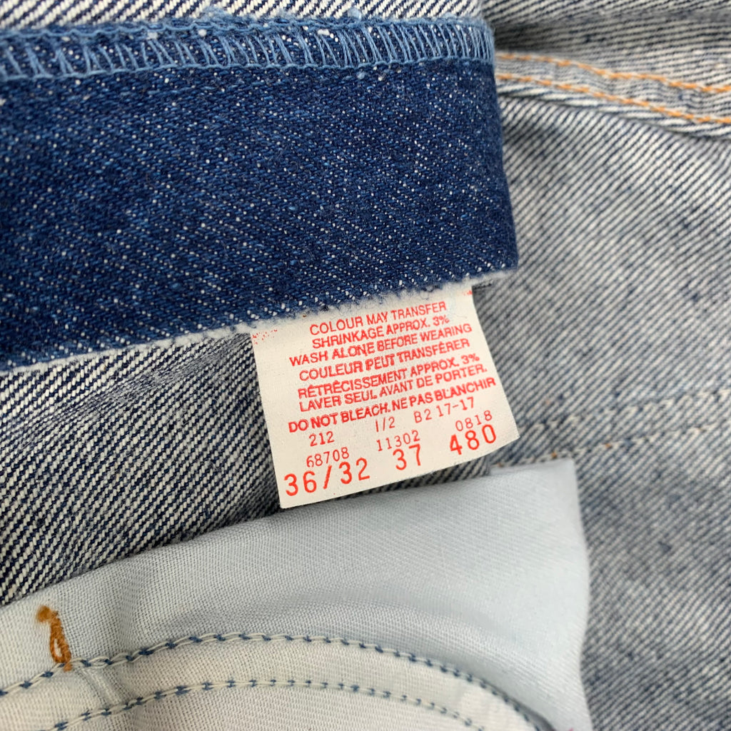 Vintage GWG Straight Leg Dark Wash Denim 36 BNWT