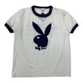 70s Playboy Bunny Ringer Tee M