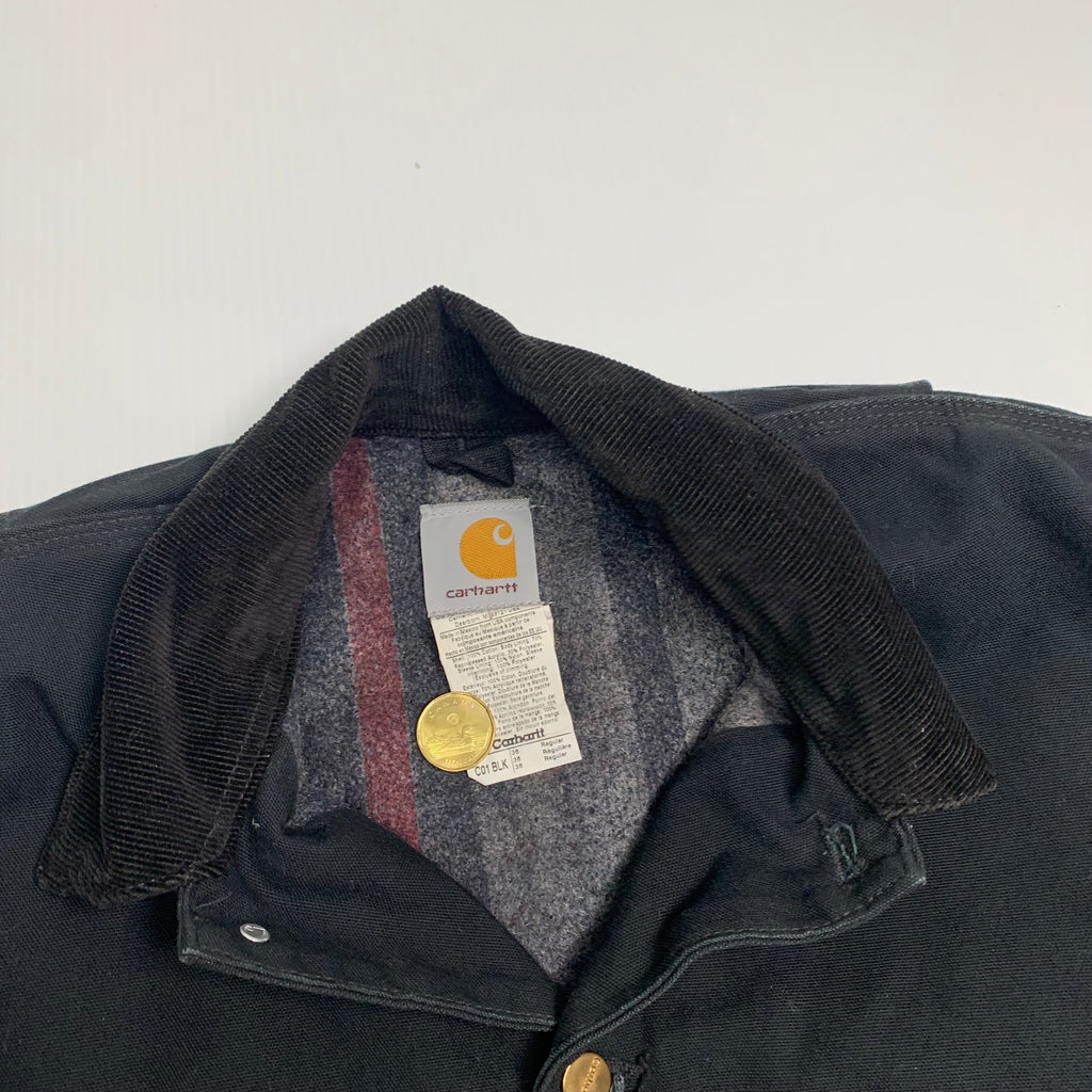 Carhartt Black Chore Coat M