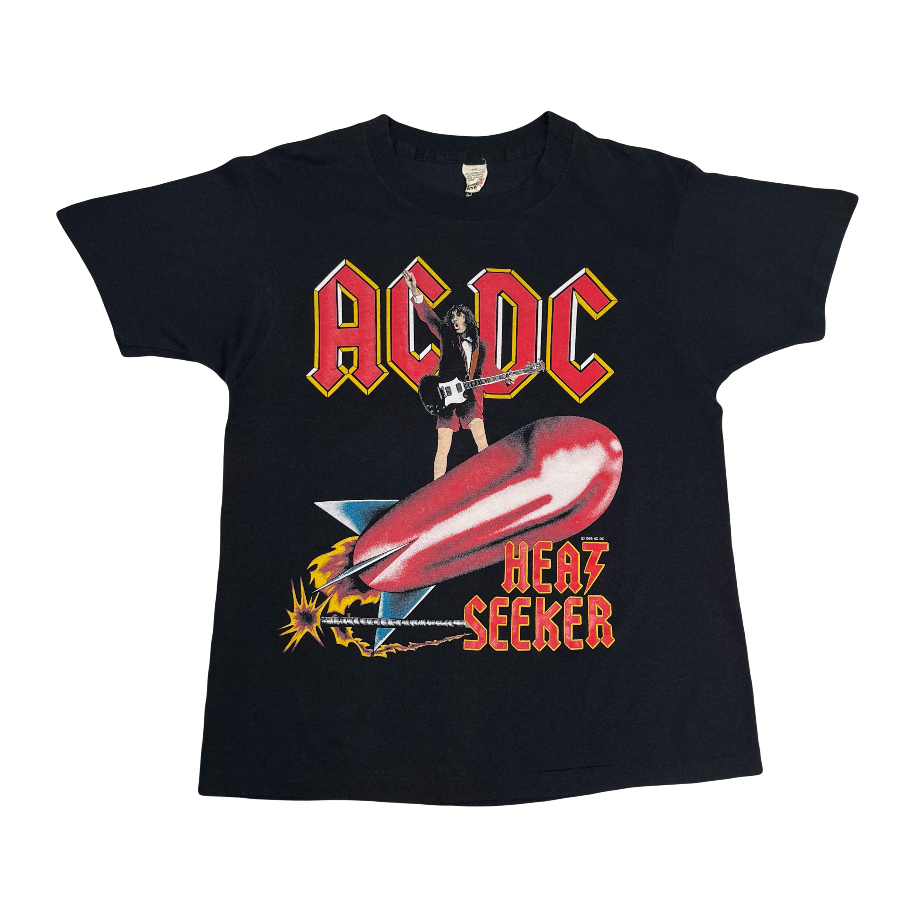 1988 ACDC Heat Seeker World Tour Tee M