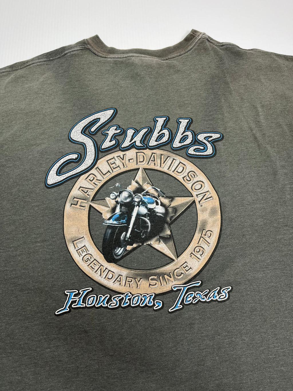 Harley Davidson Stubbs Houston Fat Boy Tee 3XL