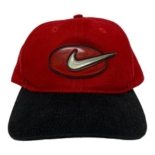 Load image into Gallery viewer, 90s Nike Red/Black Swoosh Hat
