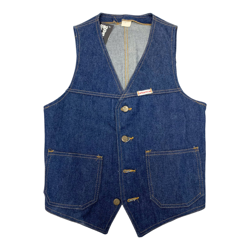 Vintage Carhartt Canada Denim Vest S