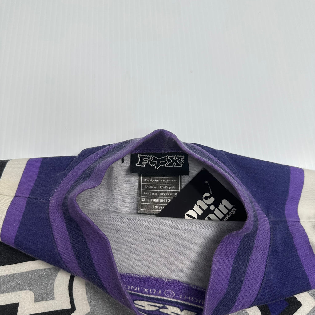 Vintage Fox Performance Racewear Longsleeve L
