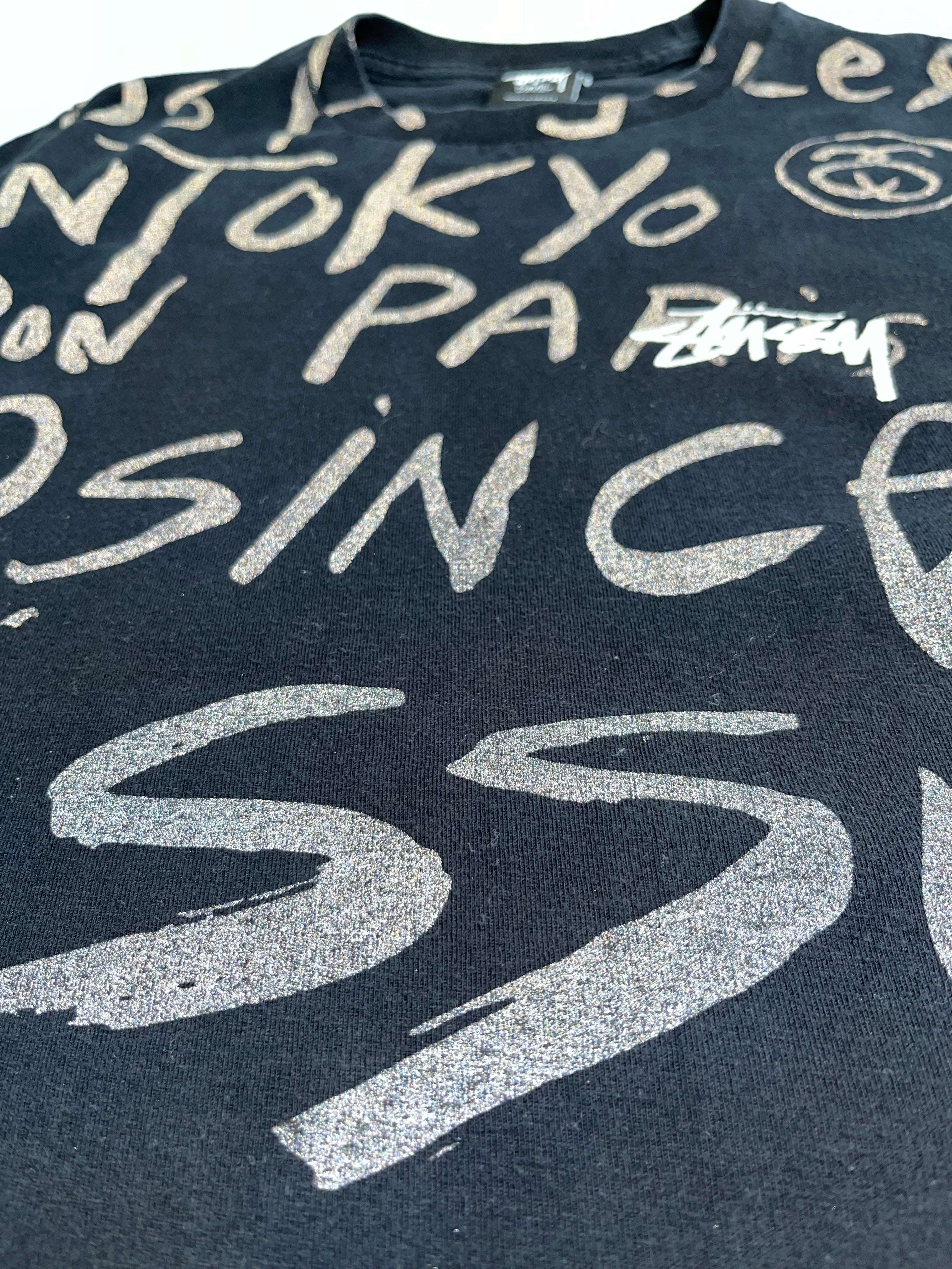 Stüssy International 3M Reflective Graphic Tee S