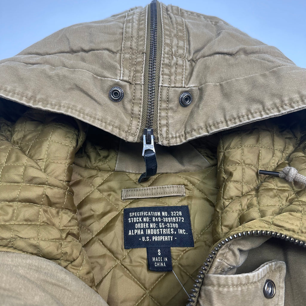Alpha Industries Split Hood Flight Jacket S