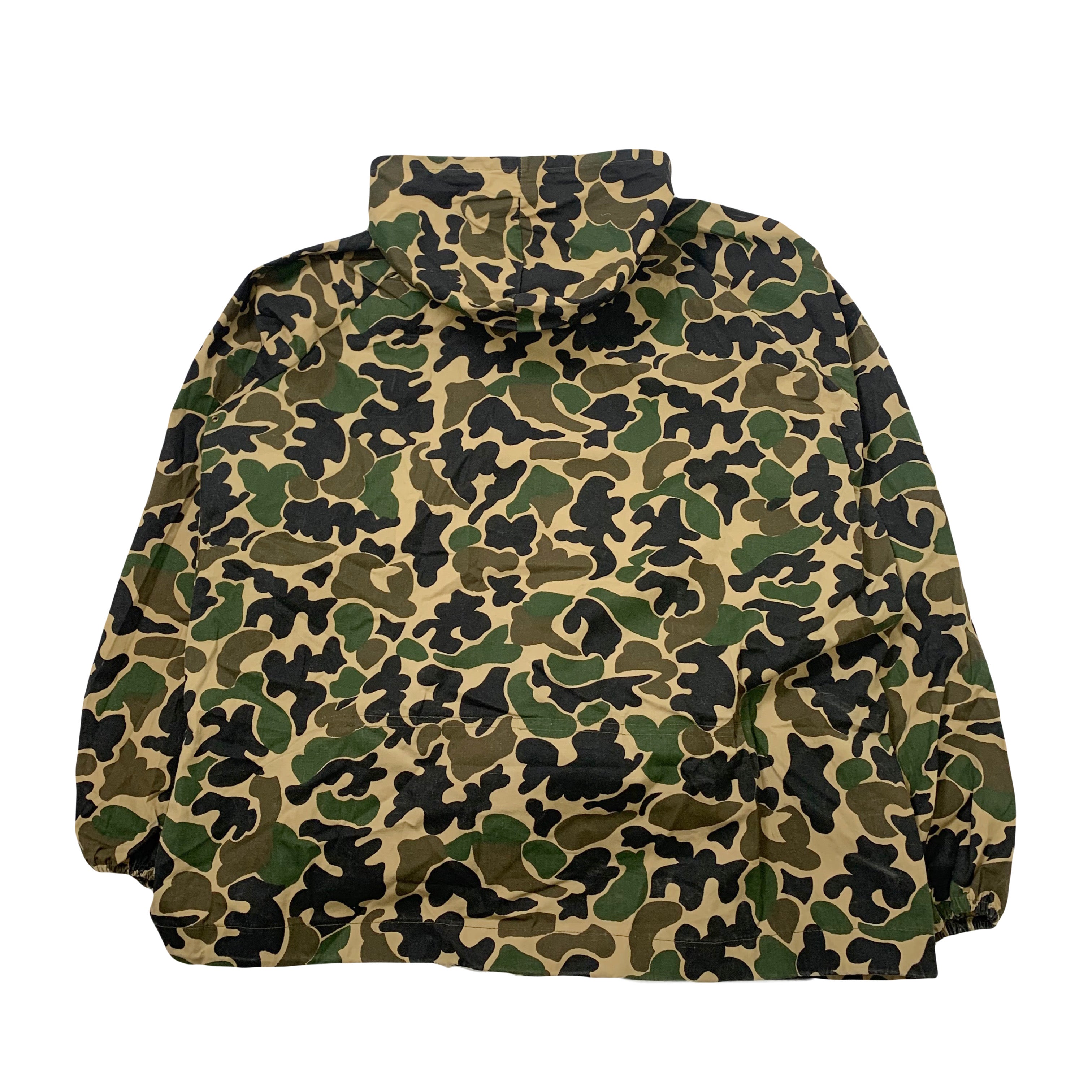 Vintage Pinnacle Products Duck Camo Packable Light Hunting Jacket XL