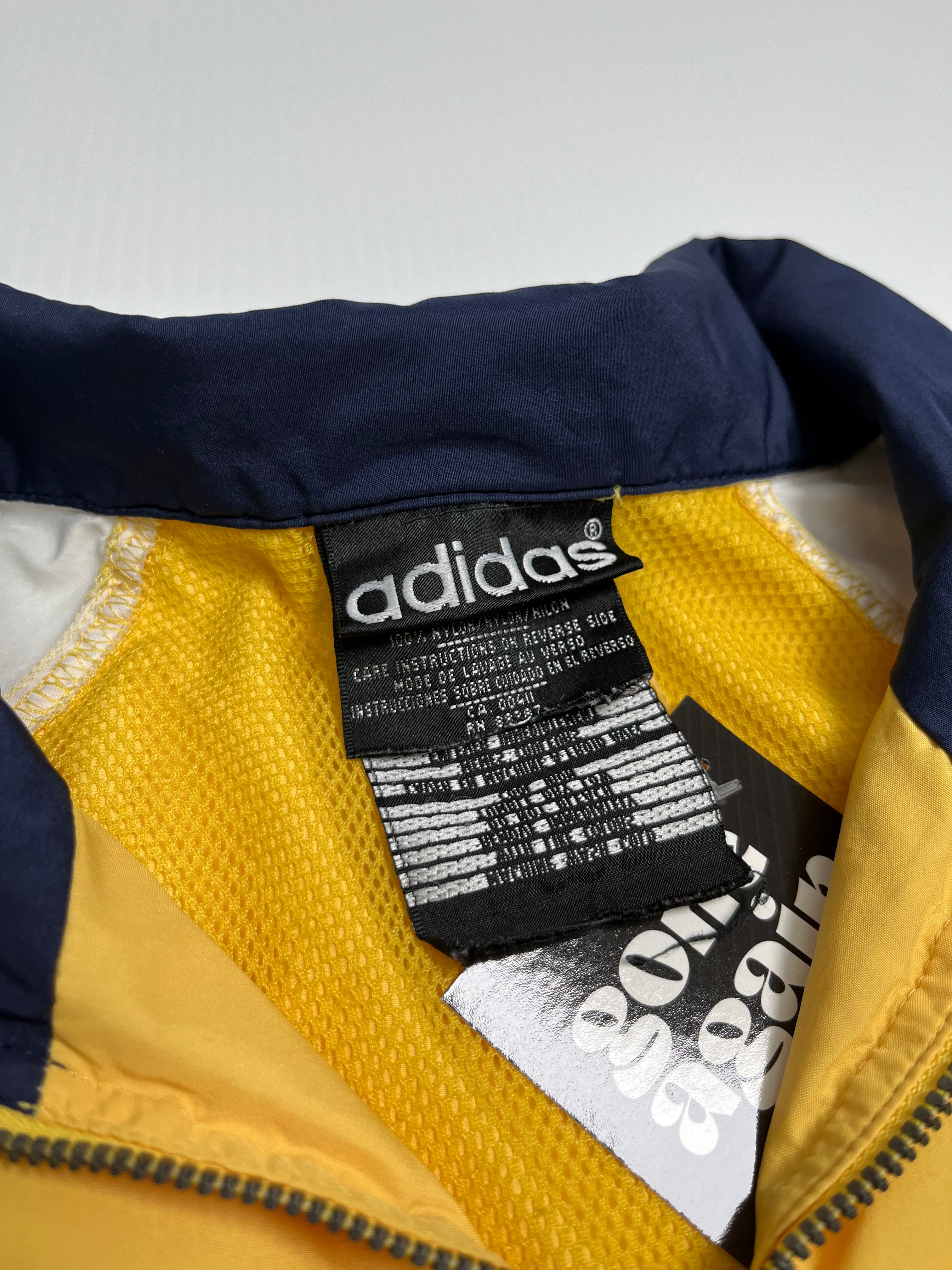 90s Adidas 1/2 Zip Light Jacket S
