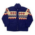 Vintage Full Zip Cowichan Sweater M