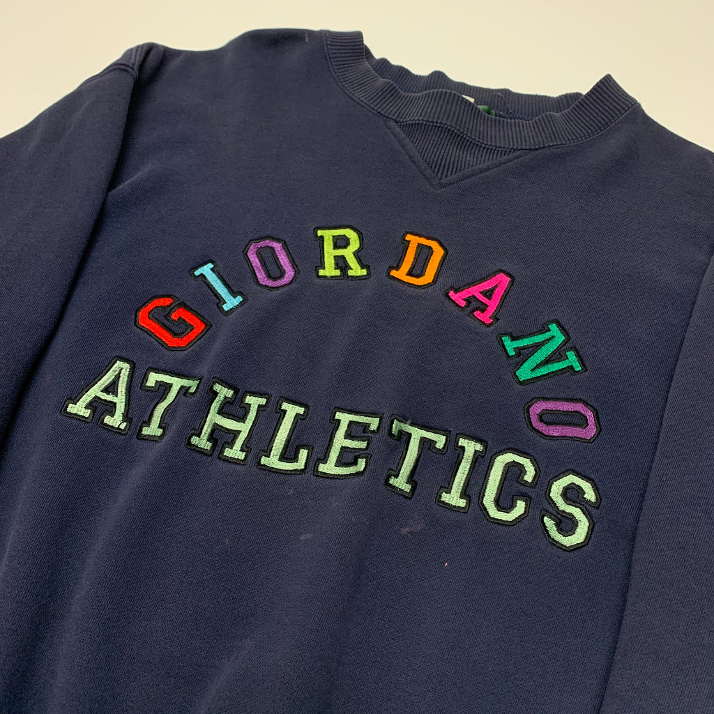 90s Giordano Athletics Crewneck M