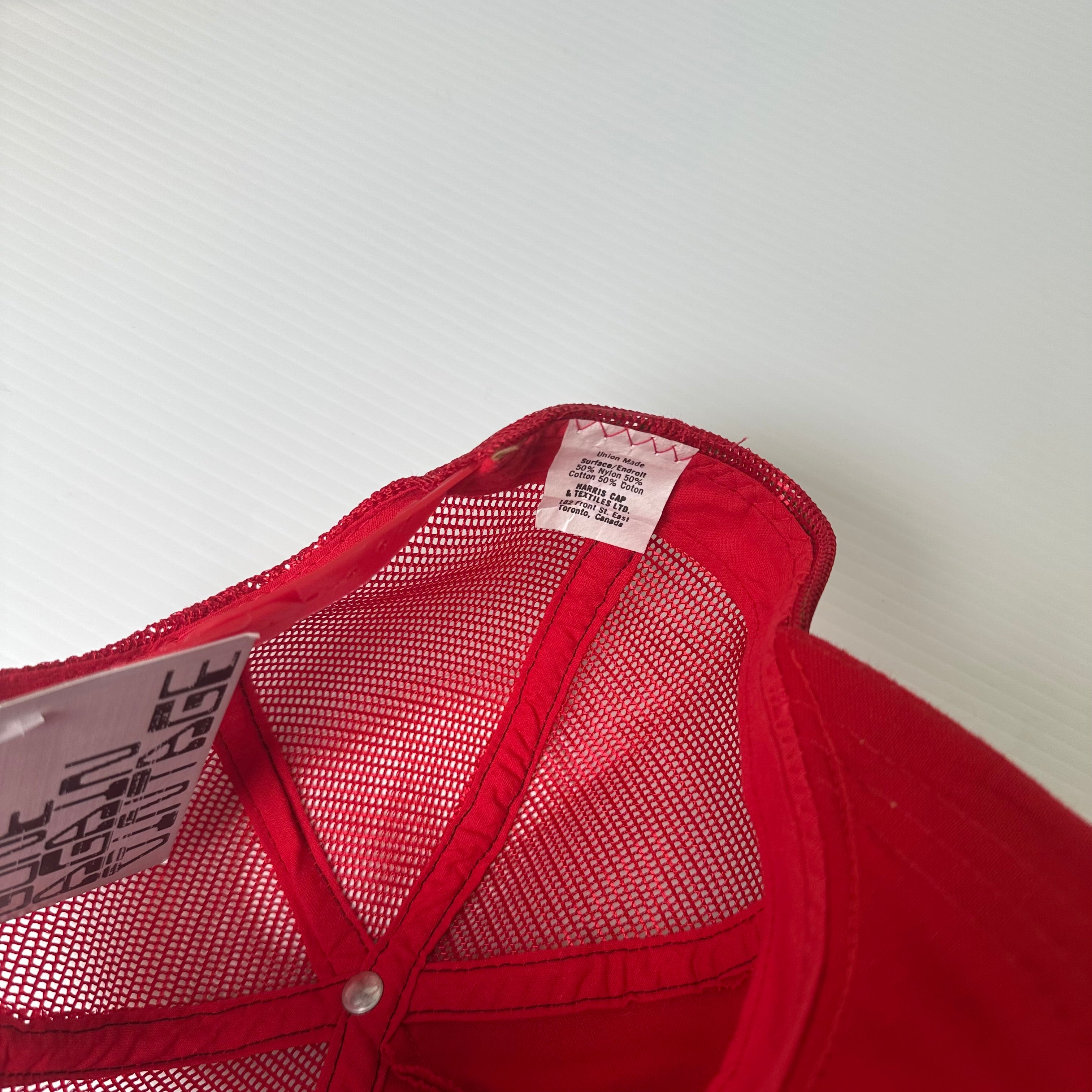 Vintage Coca-Cola Logo Trucker Snapback Hat
