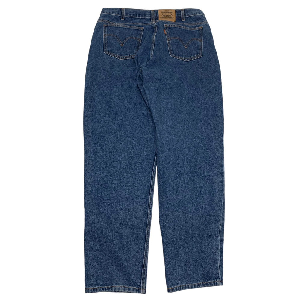 Vintage Medium Wash Levi’s Orange Tab 565 34x32