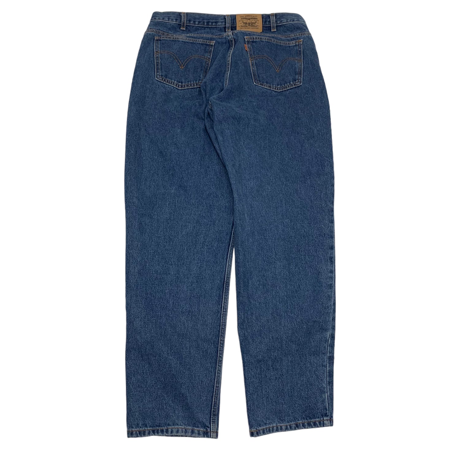 Vintage Medium Wash Levi’s Orange Tab 565 34x32